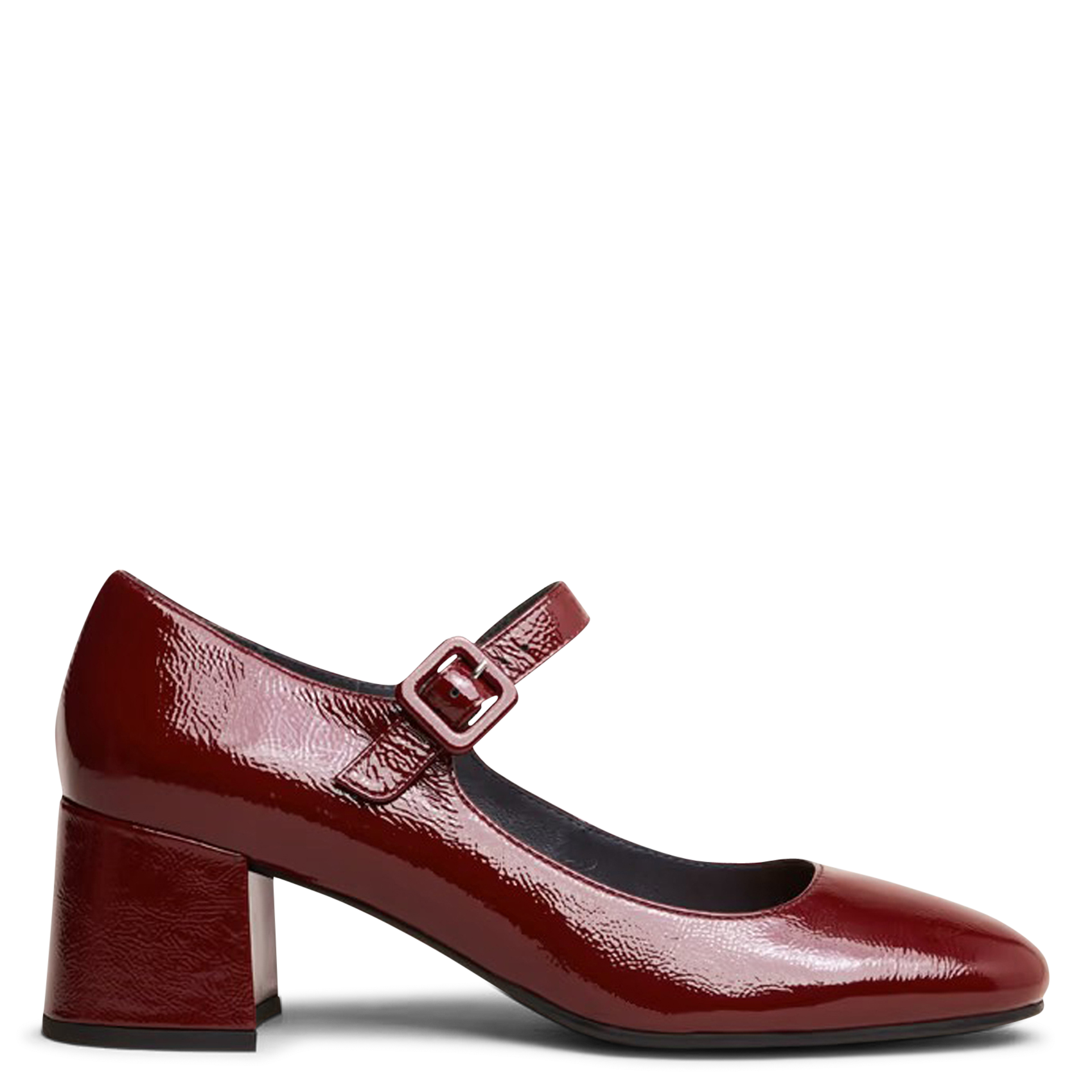 JONAK Babies à talons en cuir verni dittus Rouge