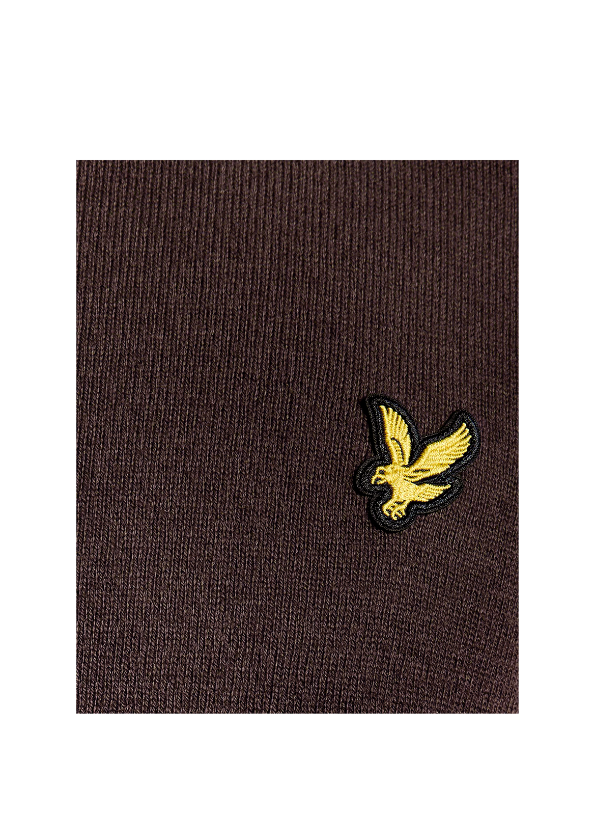 Wool and cotton blend jumper LYLE & SCOTT Brown