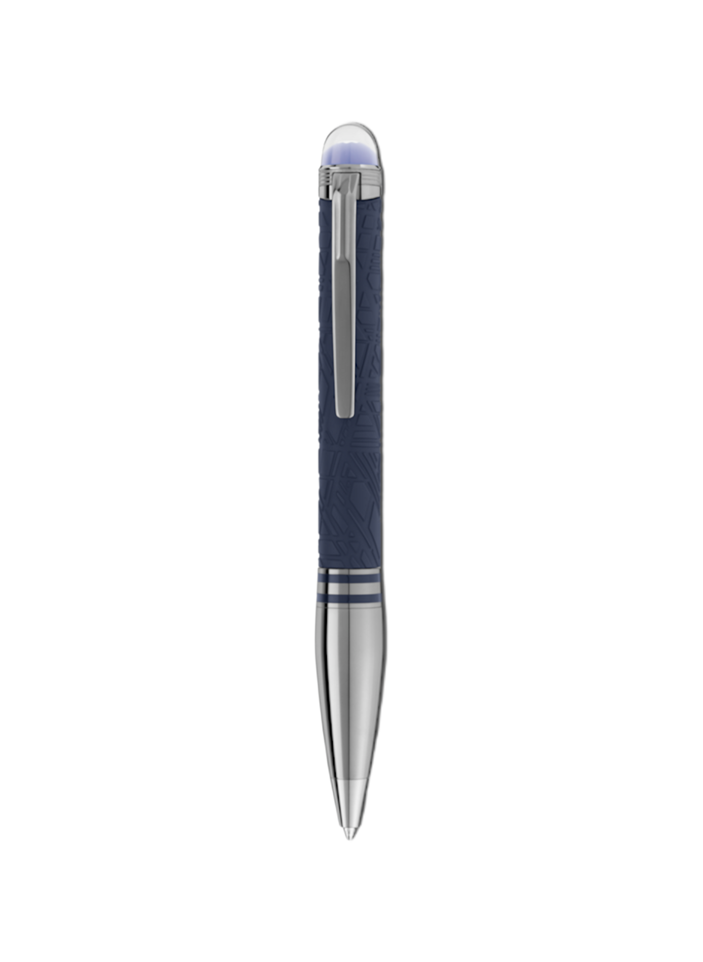 Stylo bille en laque précieuse MONTBLANC Bleu