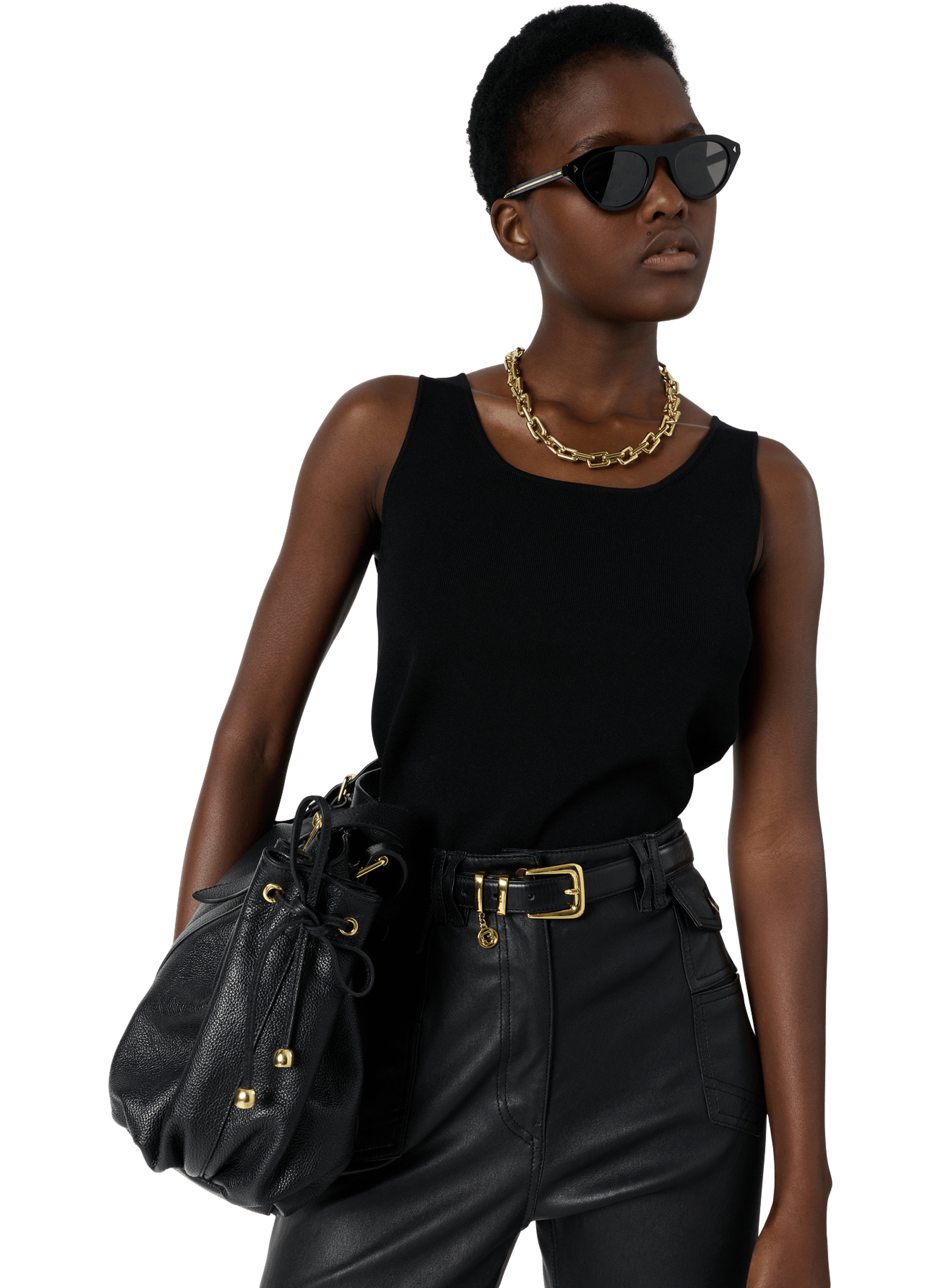 Top en microfibre - lucina GERARD DAREL Noir