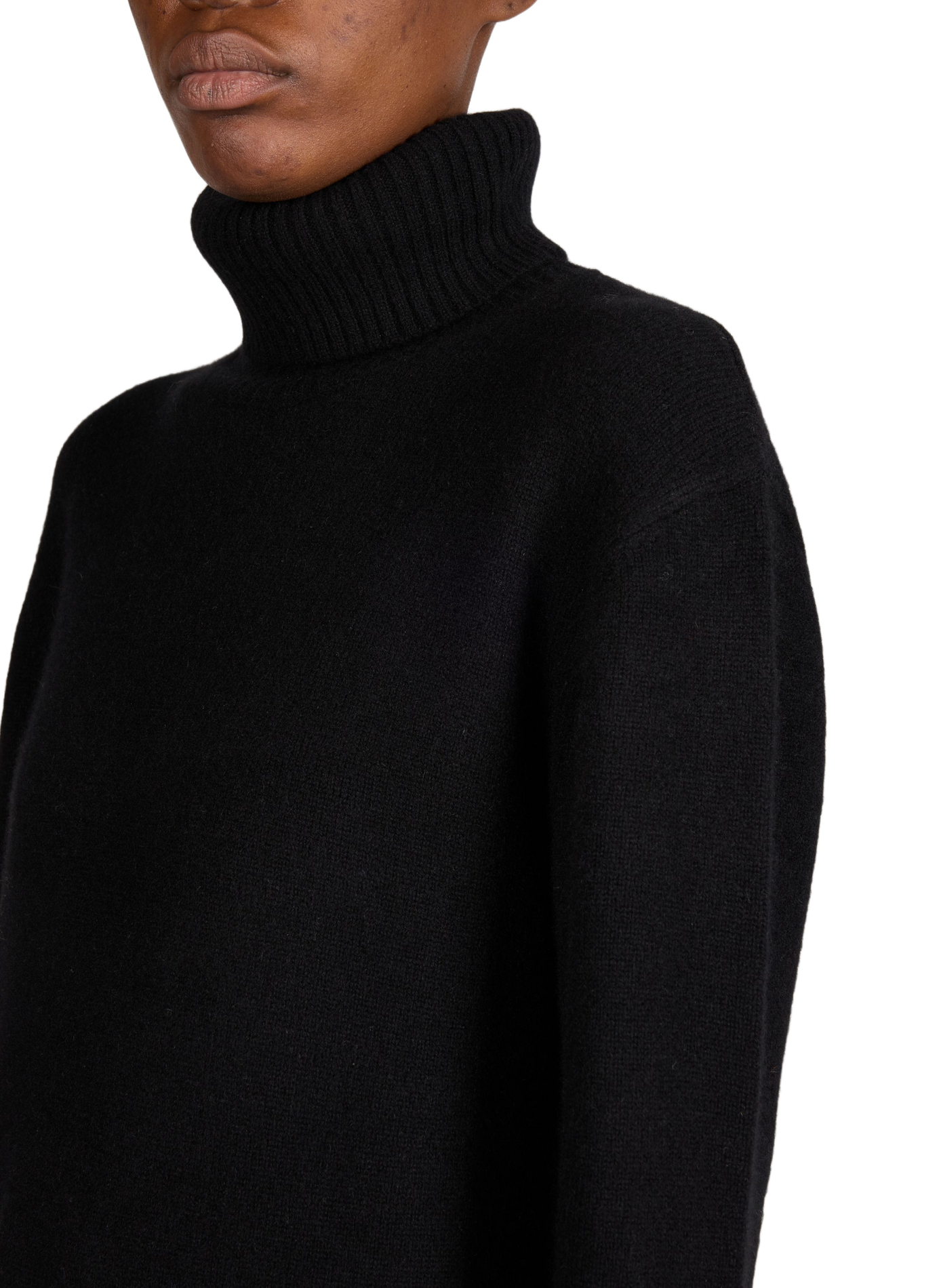 Cashmere roll-neck jumper  TOTEME Black