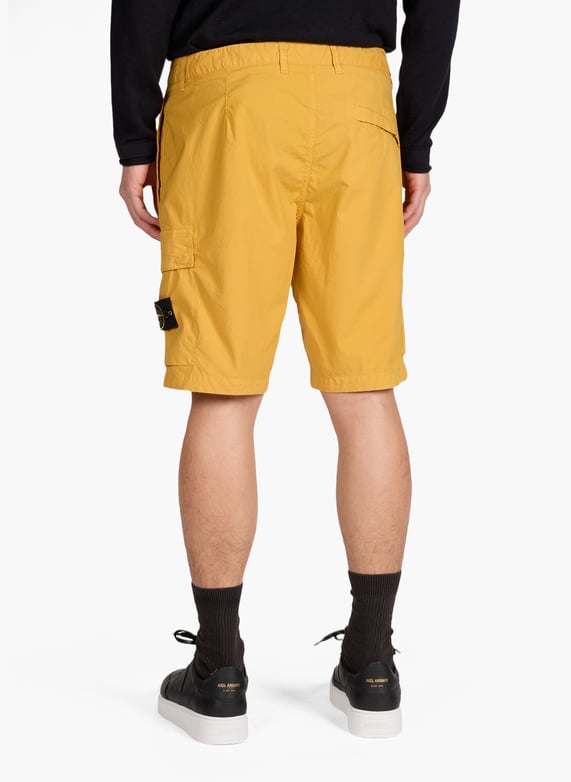 Cotton-Blend bermuda shorts Yellow Stone island - Men | Printemps.com Cotton-Blend bermuda shorts Yellow Stone island - Men | Printemps.com