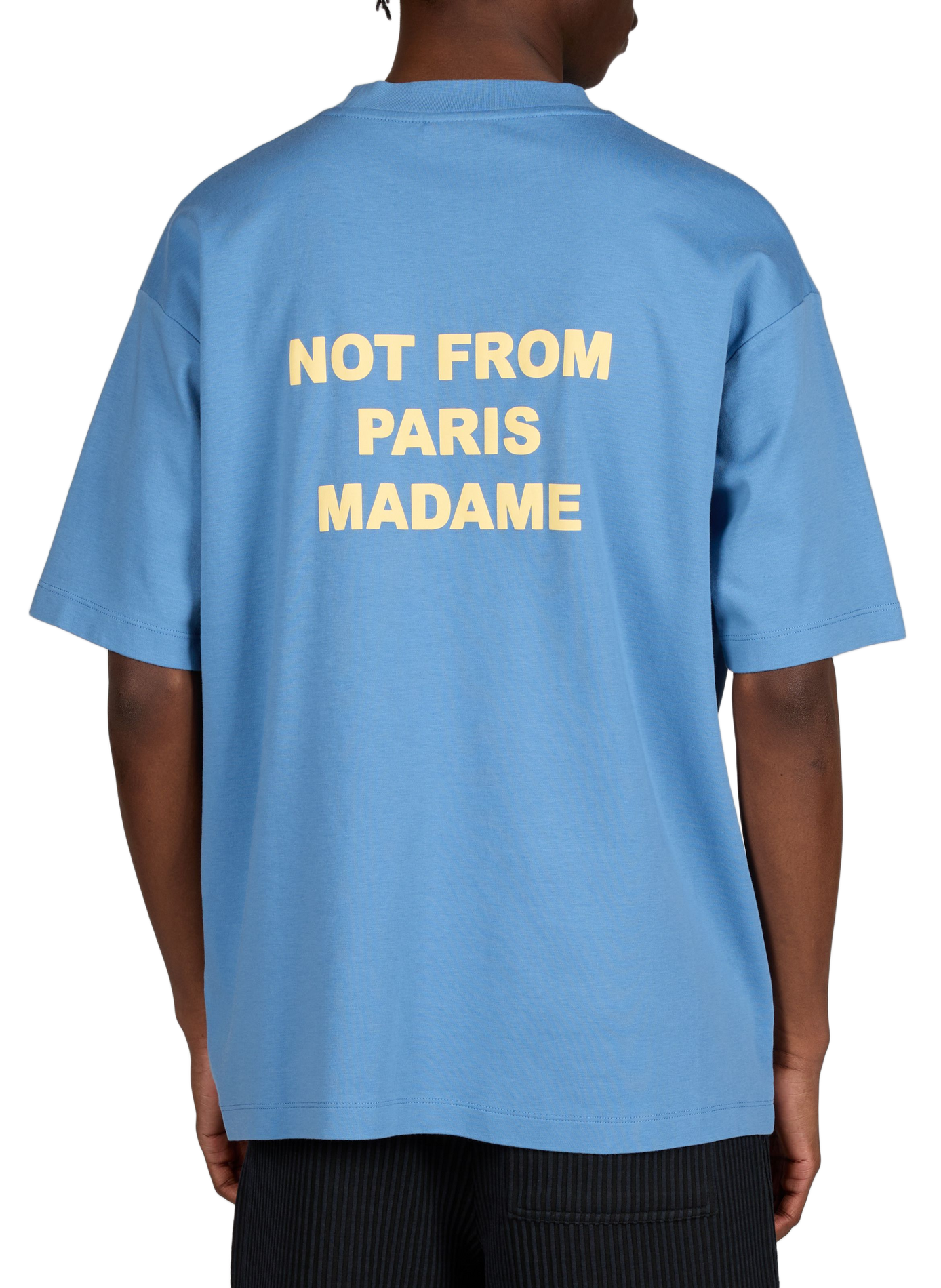 T-shirt en coton DROLE DE MONSIEUR Bleu