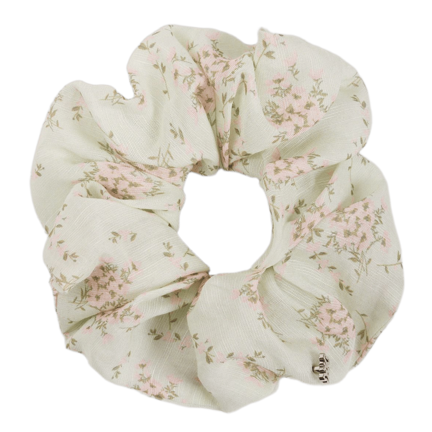 Chouchou en coton SANDRO Rose