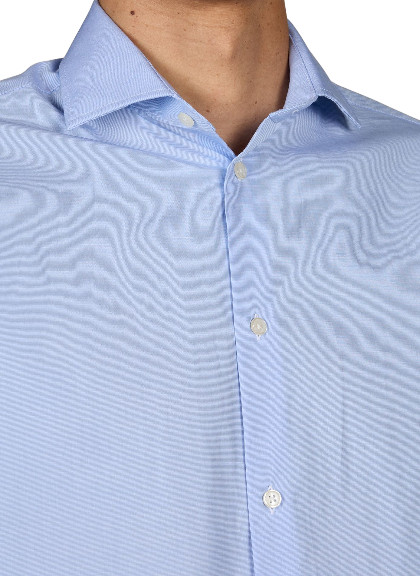 Straight shirt Loti in cotton AU PRINTEMPS PARIS Blue