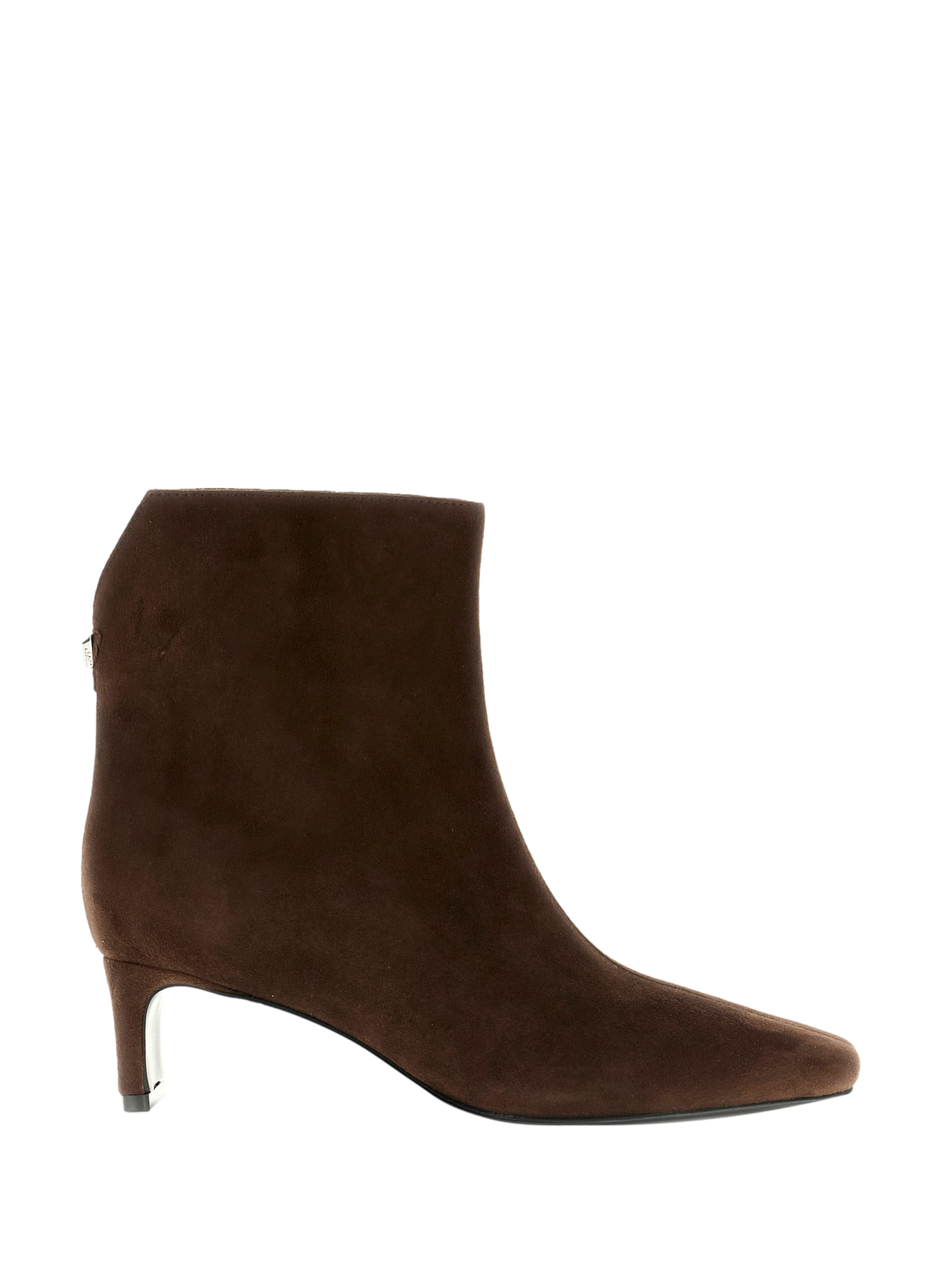 Leather ankle boots GUESS Brown