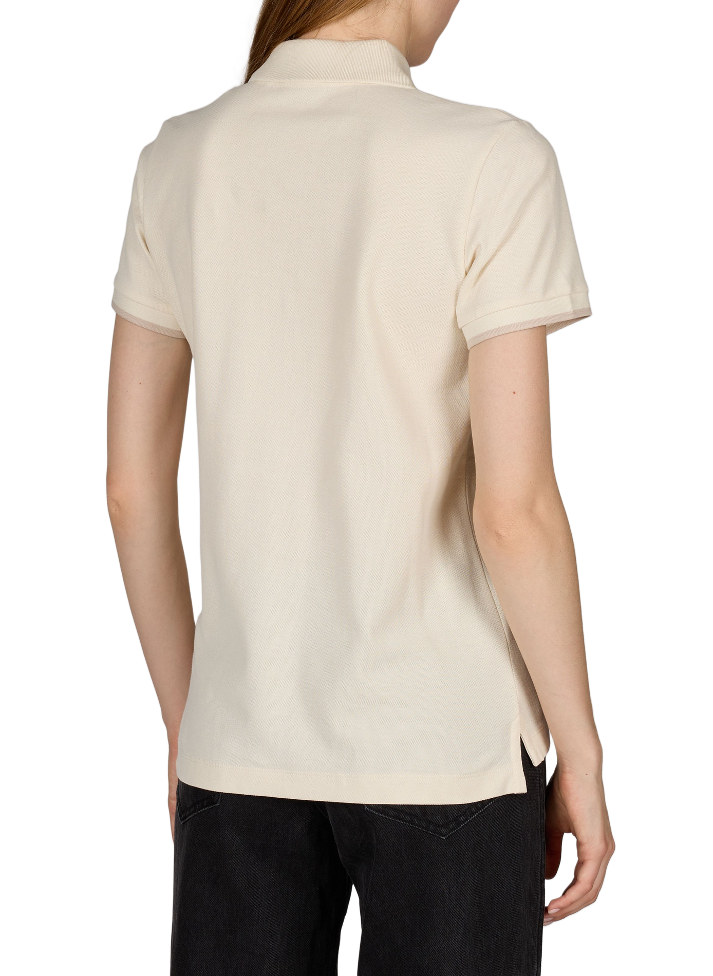 Baumwollpolo MONCLER Weiss
