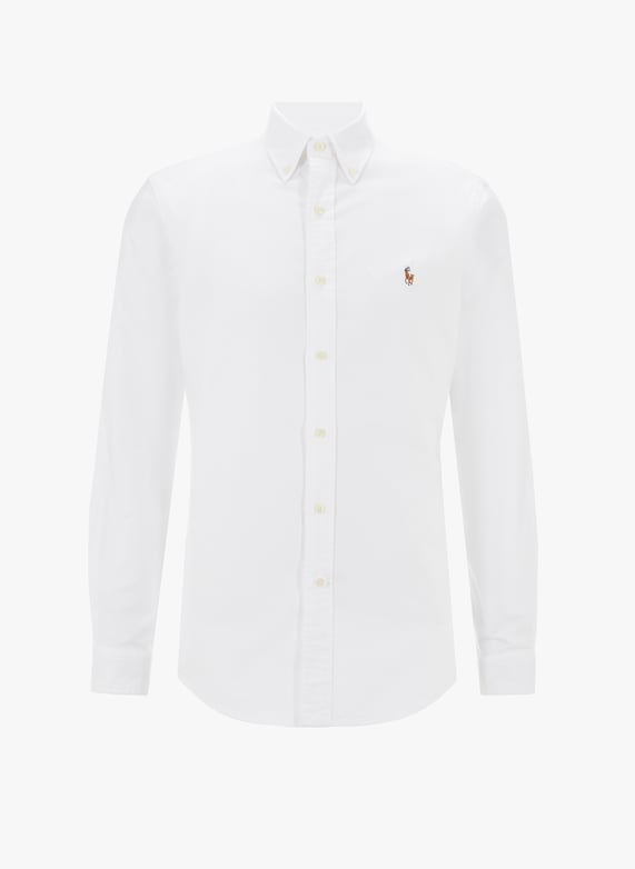 Chemise en popeline de coton | Blanc by POLO RALPH LAUREN Chemise en popeline de coton Blanc