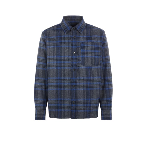 Surchemise à carreaux Basile en laine