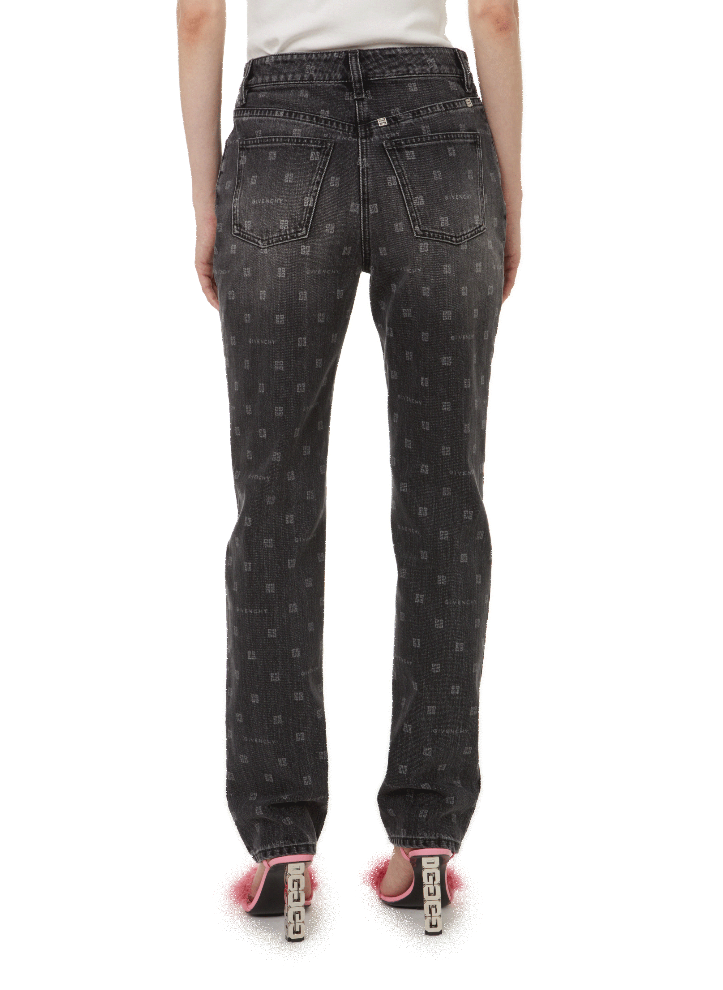 Logo jeans  GIVENCHY Black