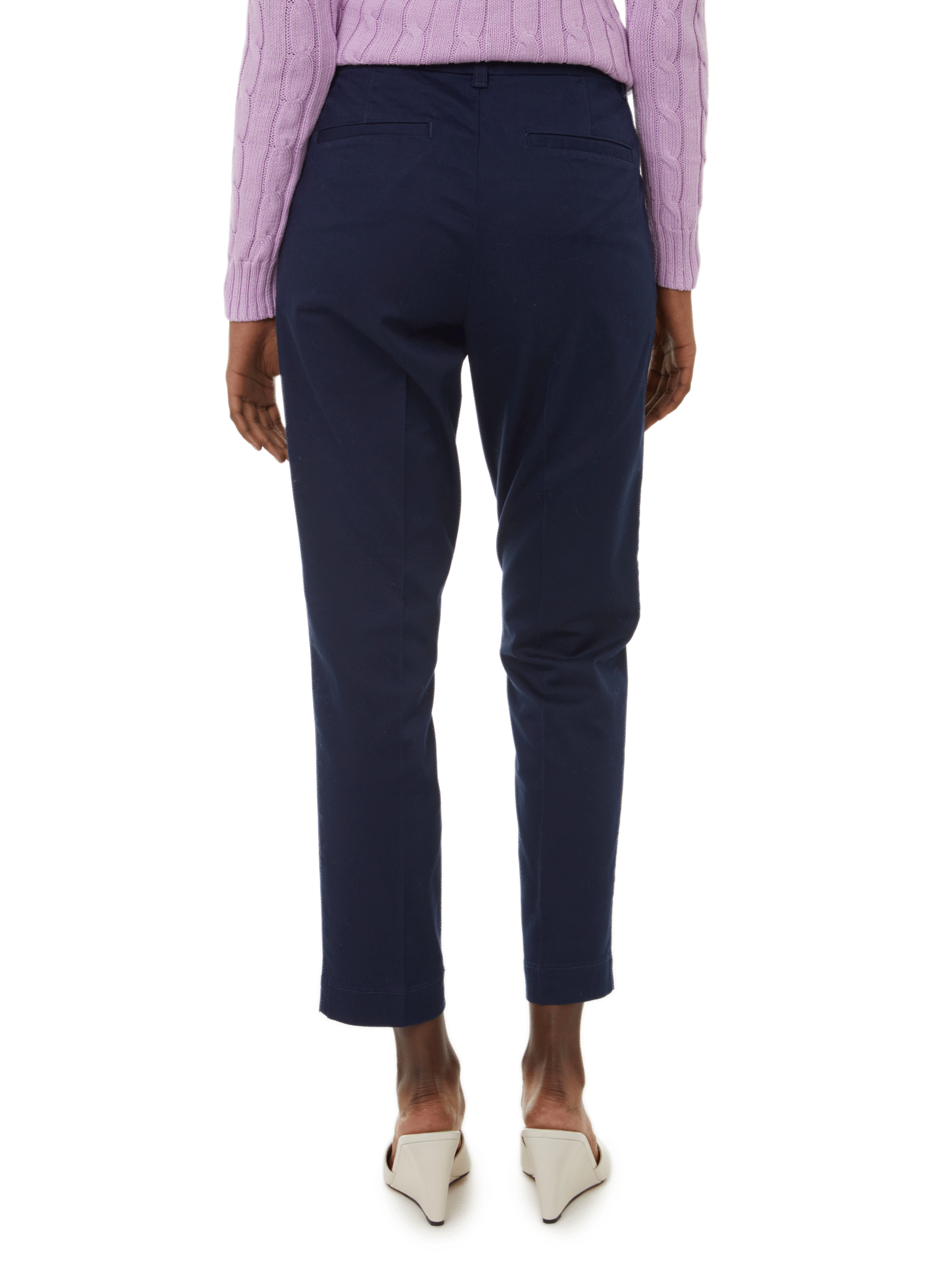 Slim-fit stretch cotton chinos POLO RALPH LAUREN Blue