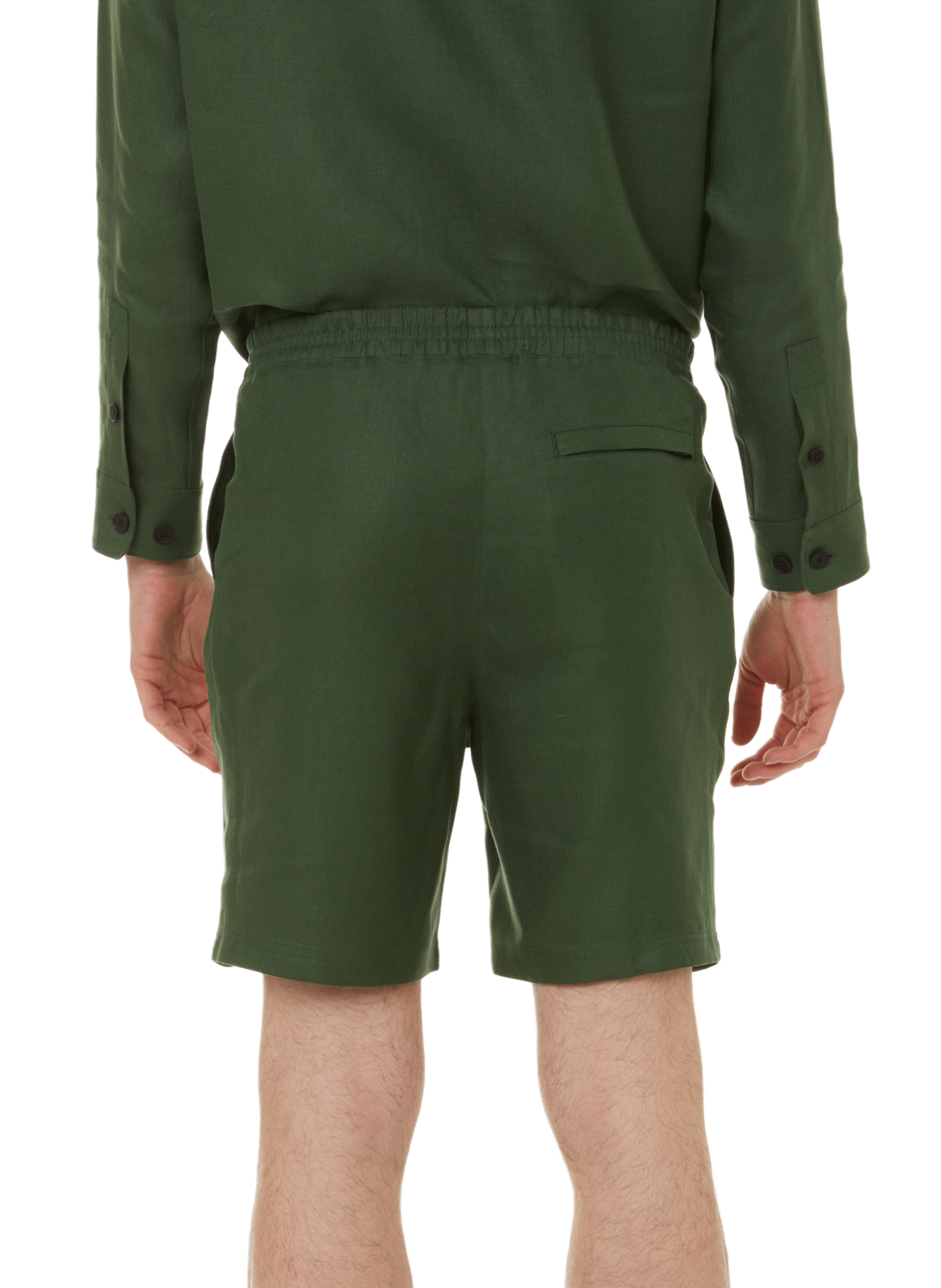 Short en coton EDITIONS 102 Kaki