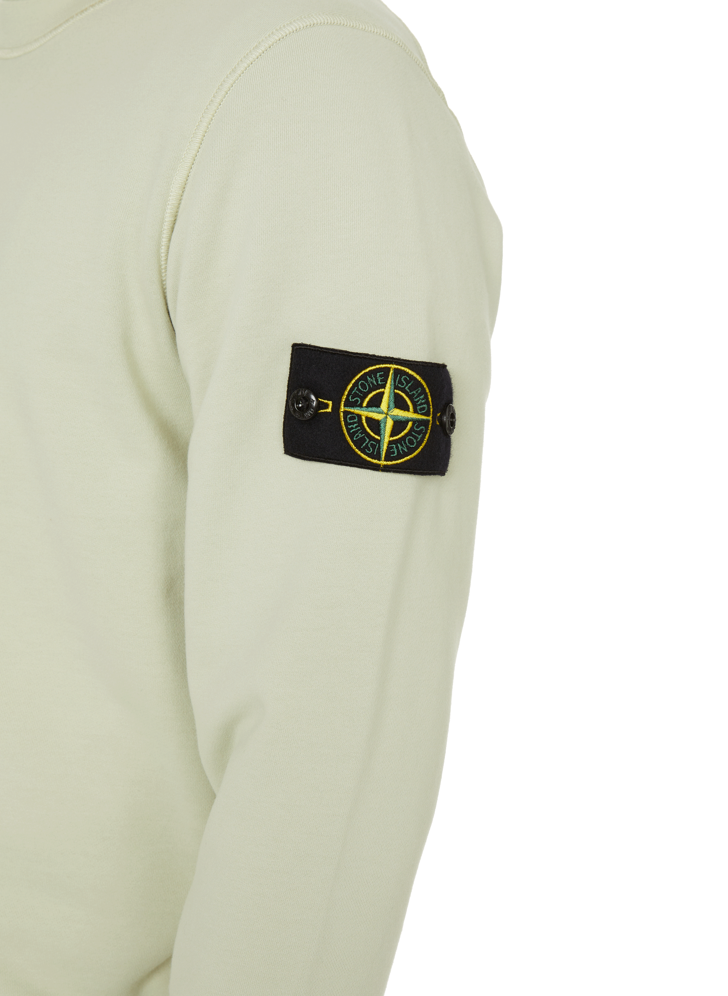 Sweatshirt en coton STONE ISLAND Vert