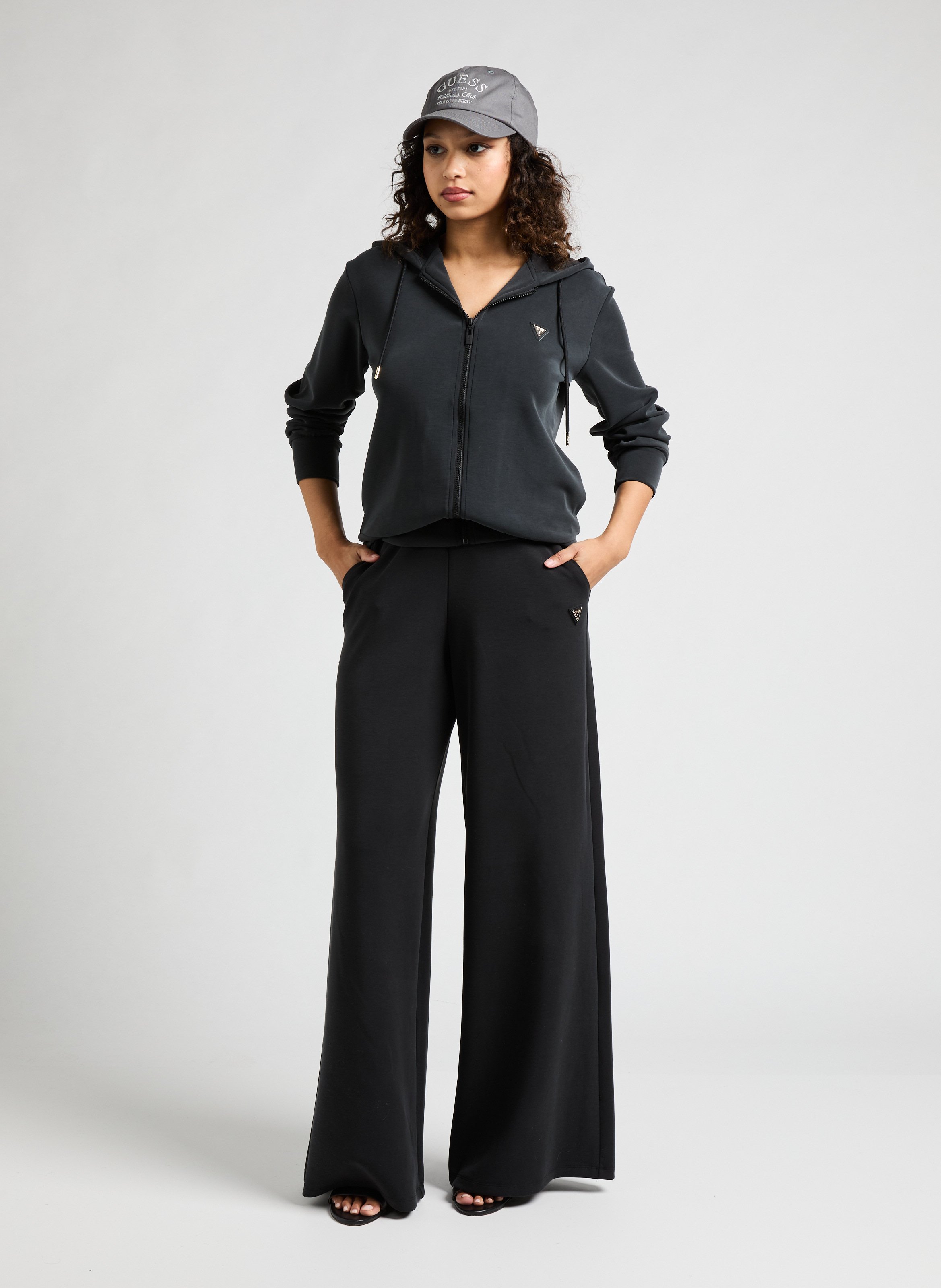 Hoodie Olympe GUESS Noir