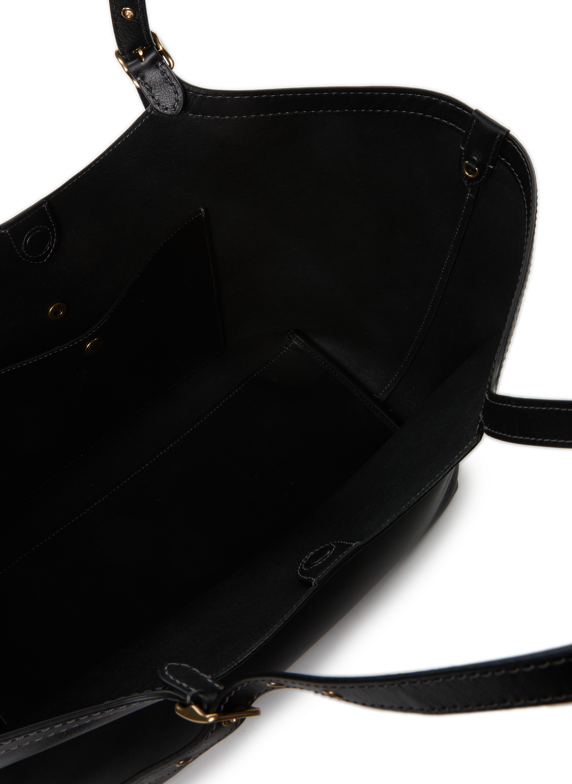 Sac à main en cuir Gramercy COACH Noir