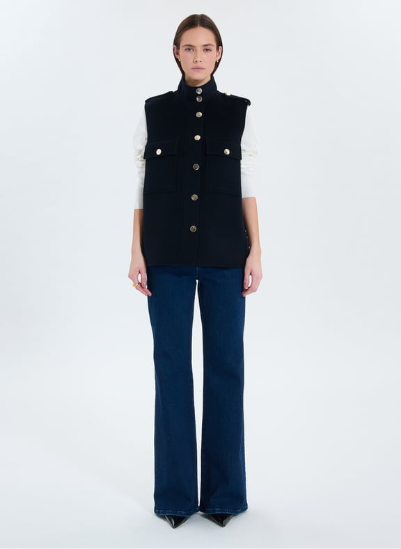 Veste nocturne droite - valeda Bleu by ZAPA ZAPA Veste nocturne droite - valeda Bleu