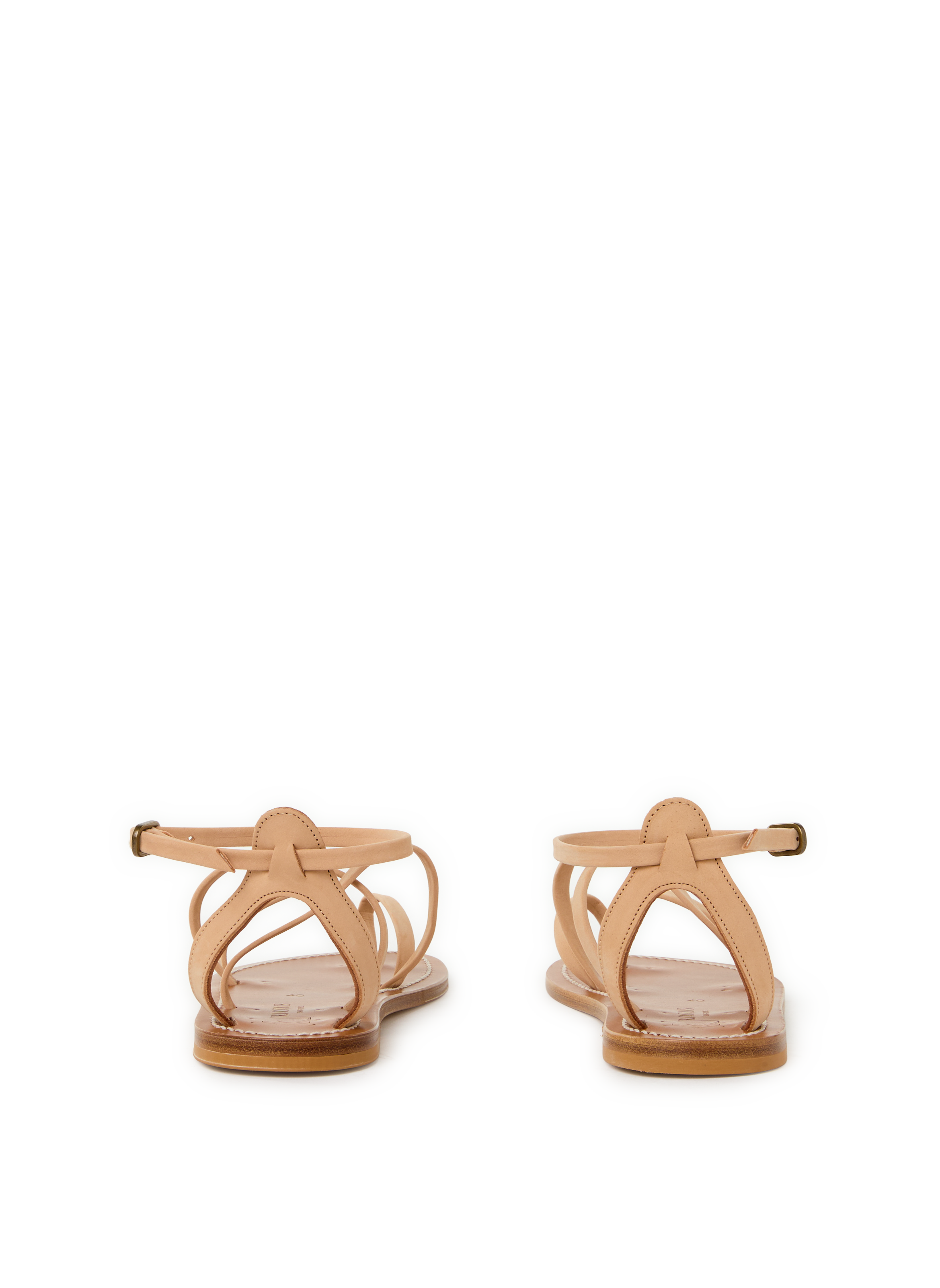 Sandales plates Epicure K. JACQUES Beige