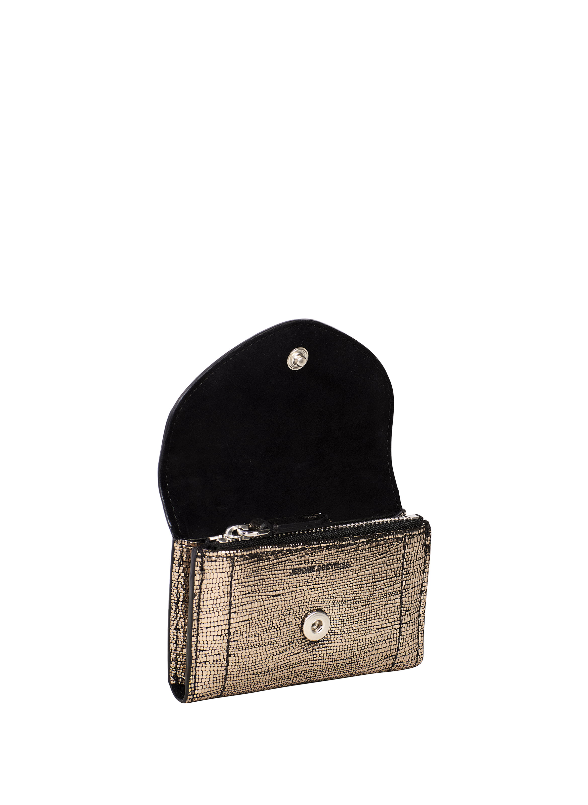 Porte-monnaie Helmut en cuir de chèvre JÉRÔME DREYFUSS Doré