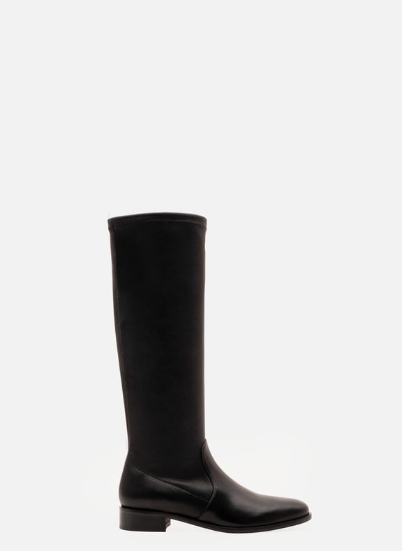 Bottes rivas en nappa stretch Noir by PARALLELE PARALLELE Bottes rivas en nappa stretch Noir