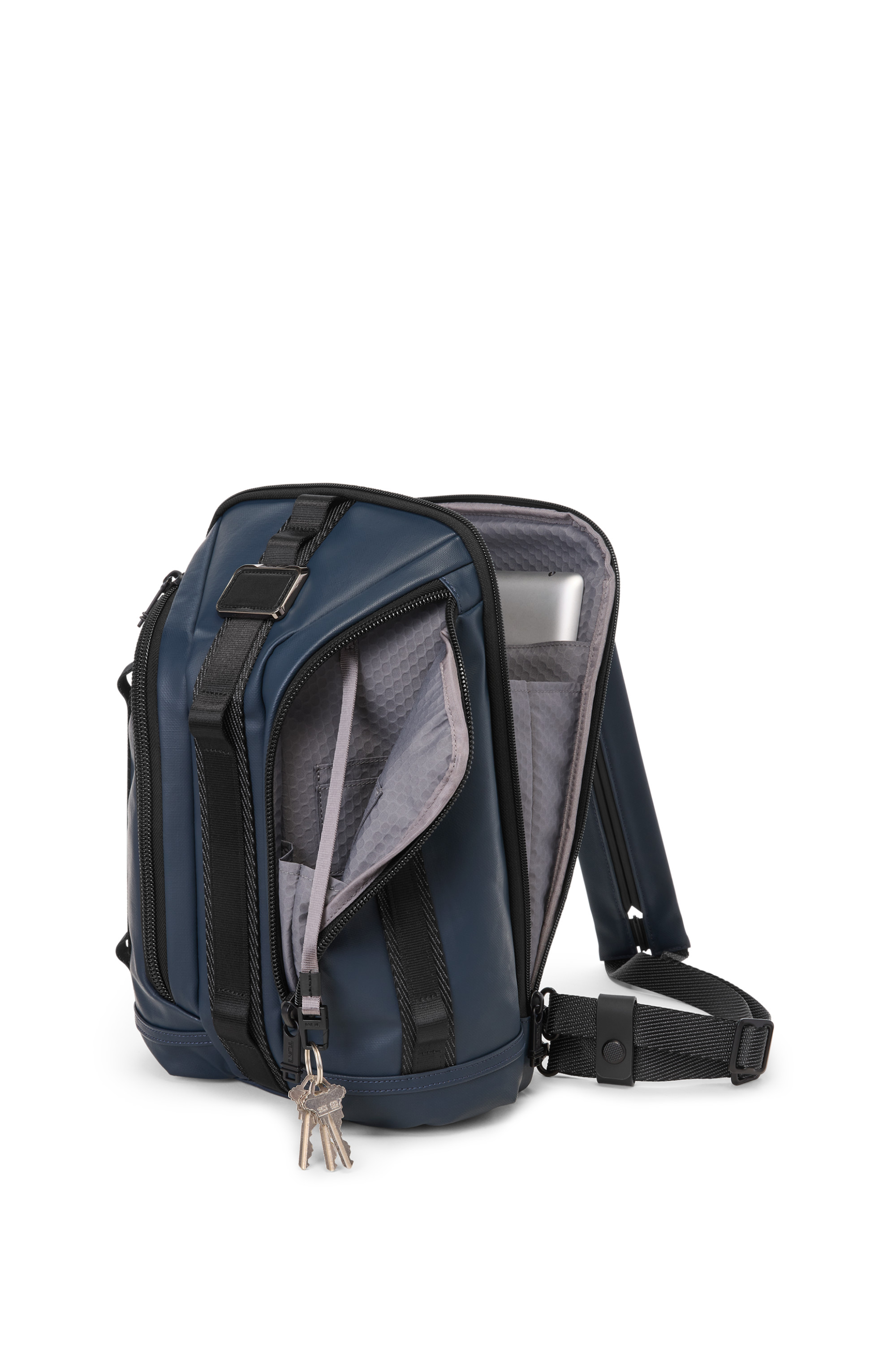 Alpha bravo cross-over bag taille s TUMI Bleu