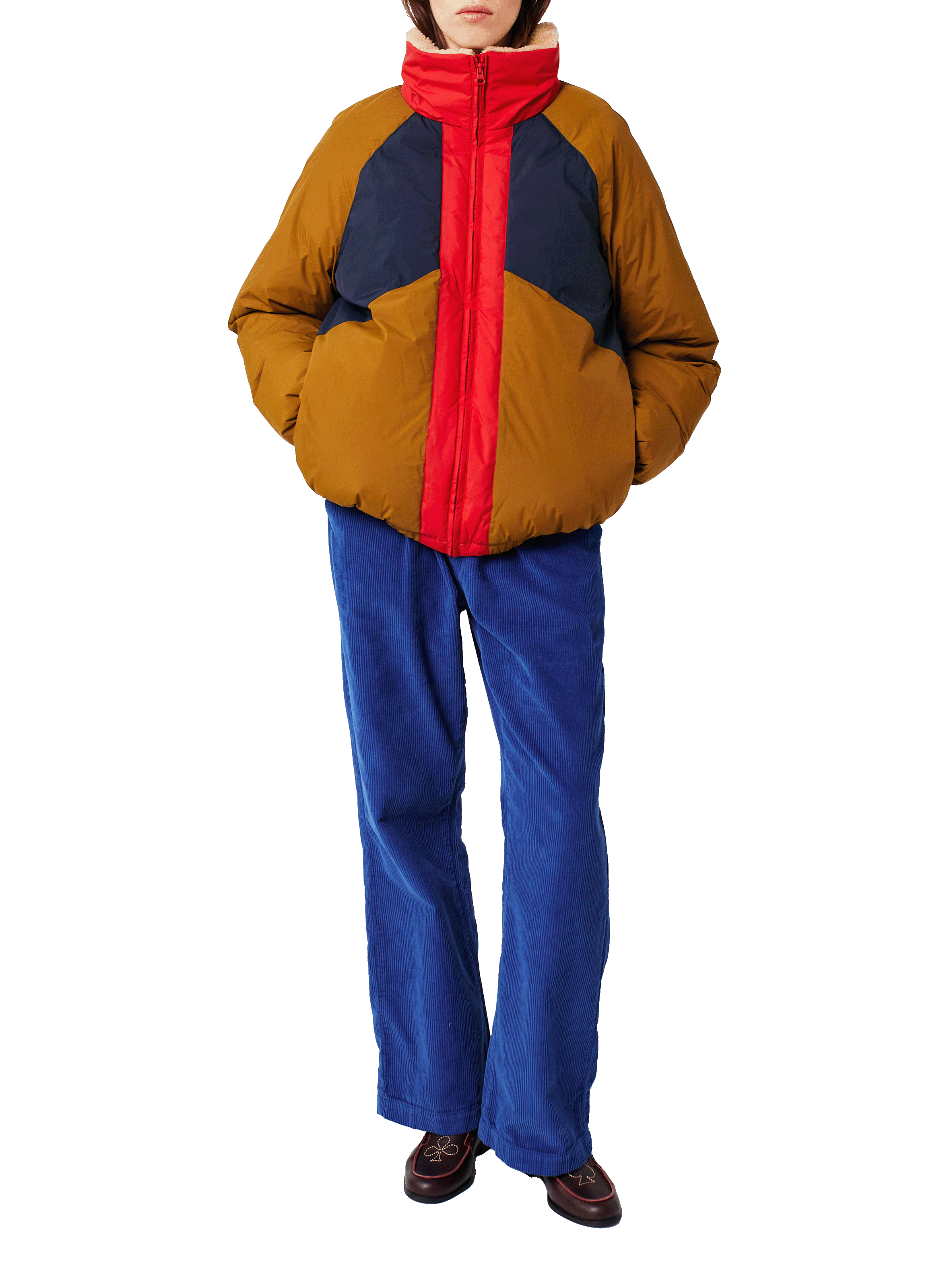 Doudoune ample à col montant BOBO CHOSES Vert