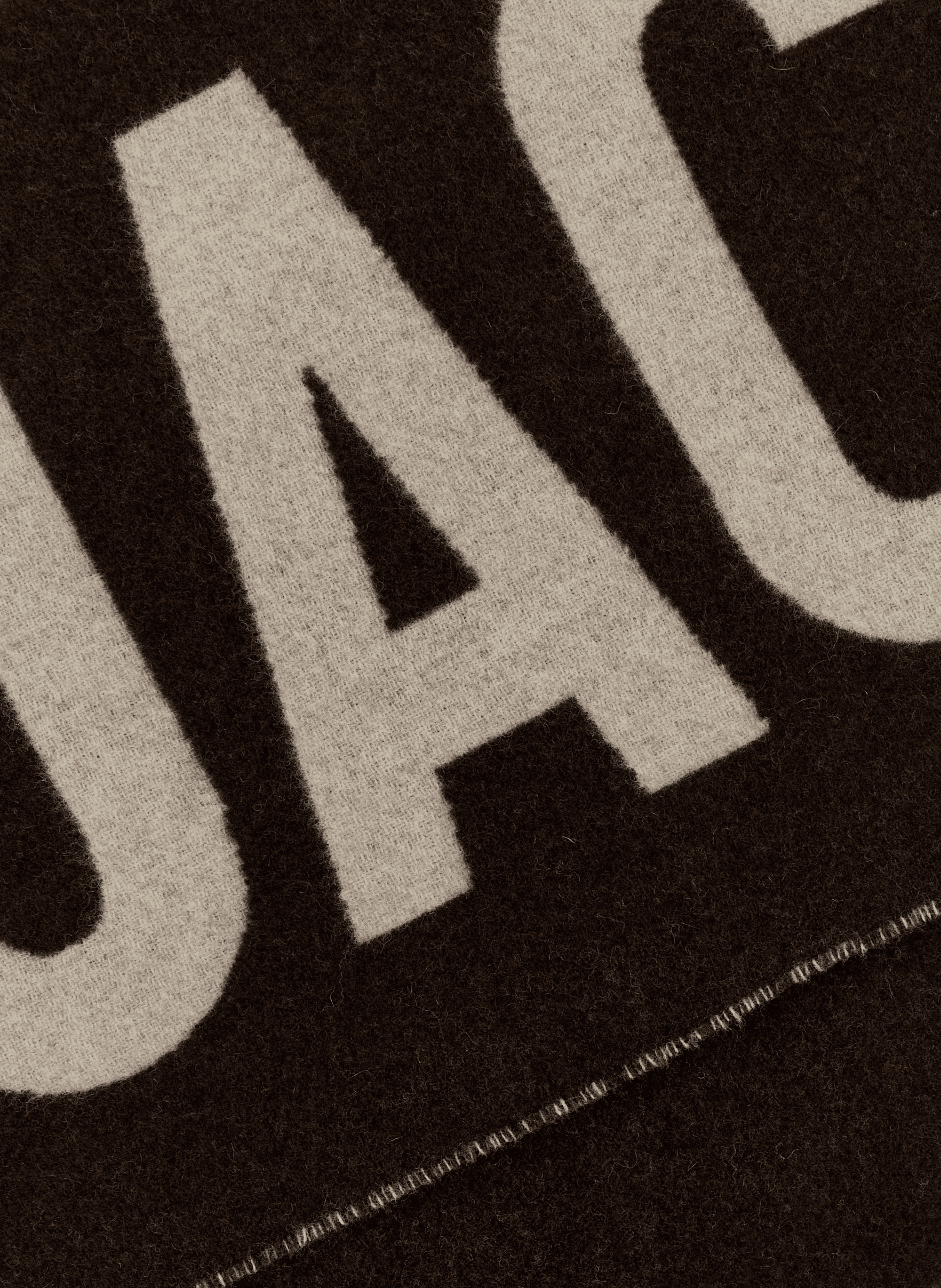 Jacquemus scarf JACQUEMUS Brown