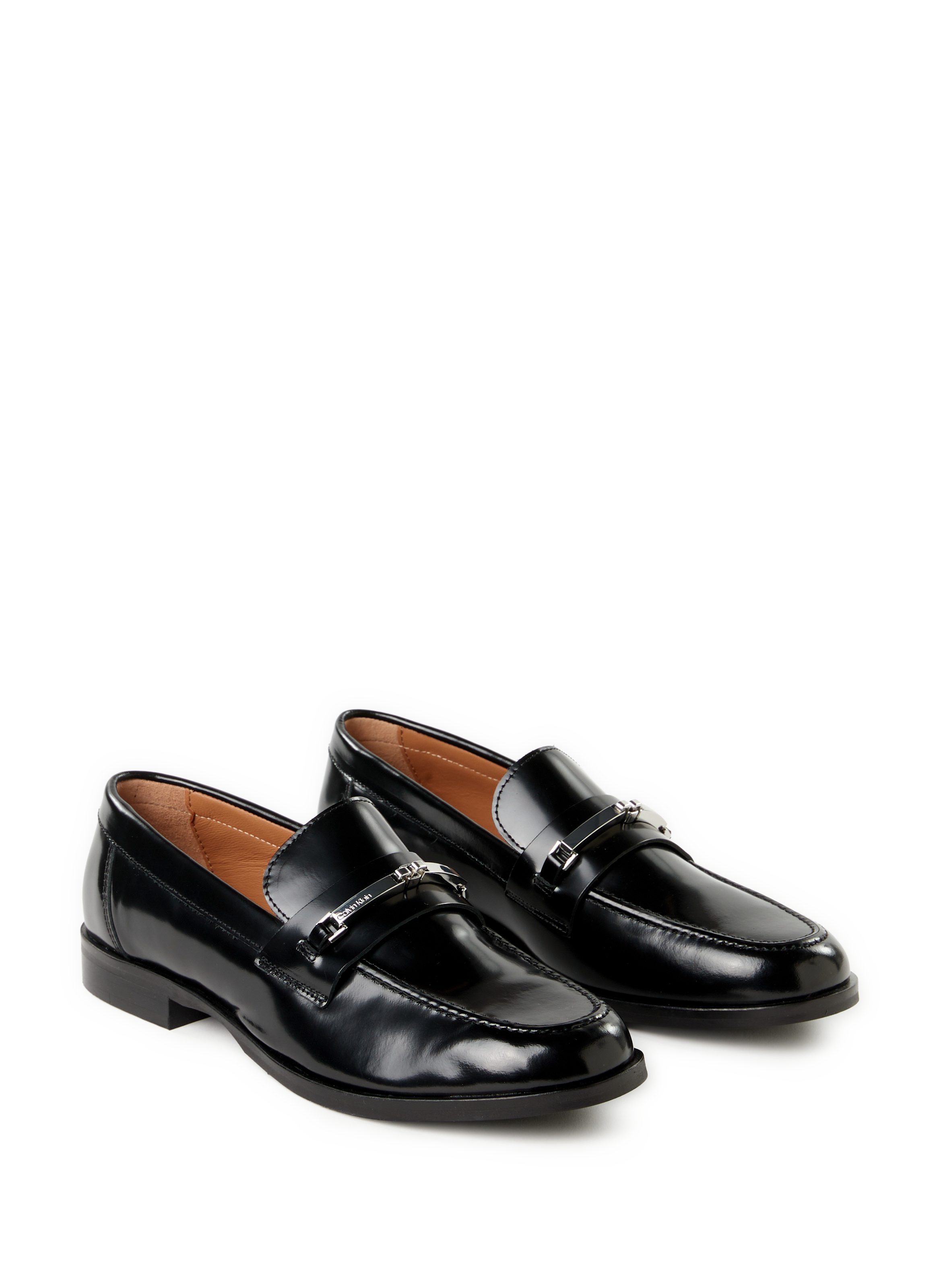 Mocassins en cuir CALVIN KLEIN Noir