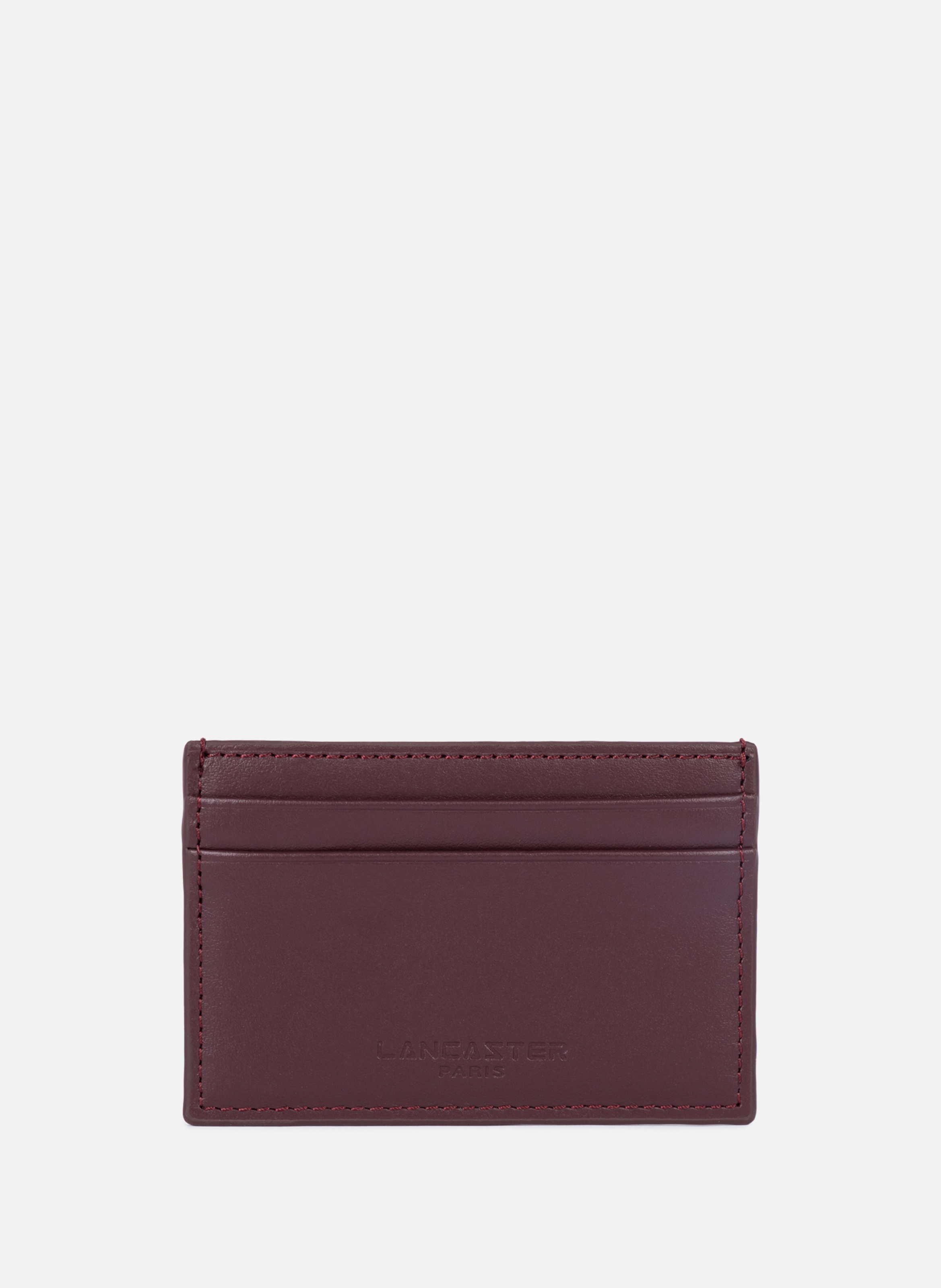 LANCASTER Card holder - Paris PM Red