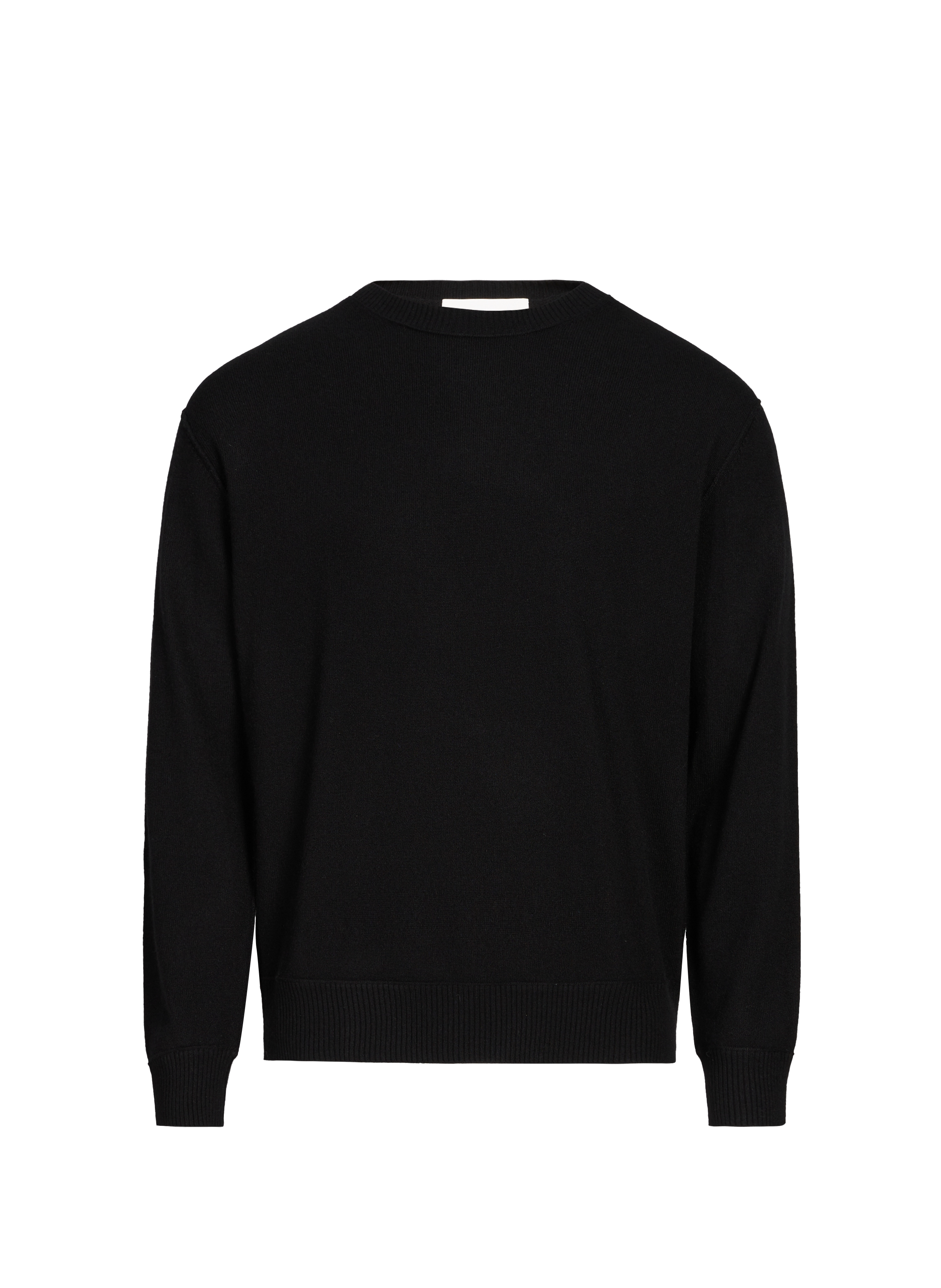 Pull col rond en cachemire CLOSED Noir