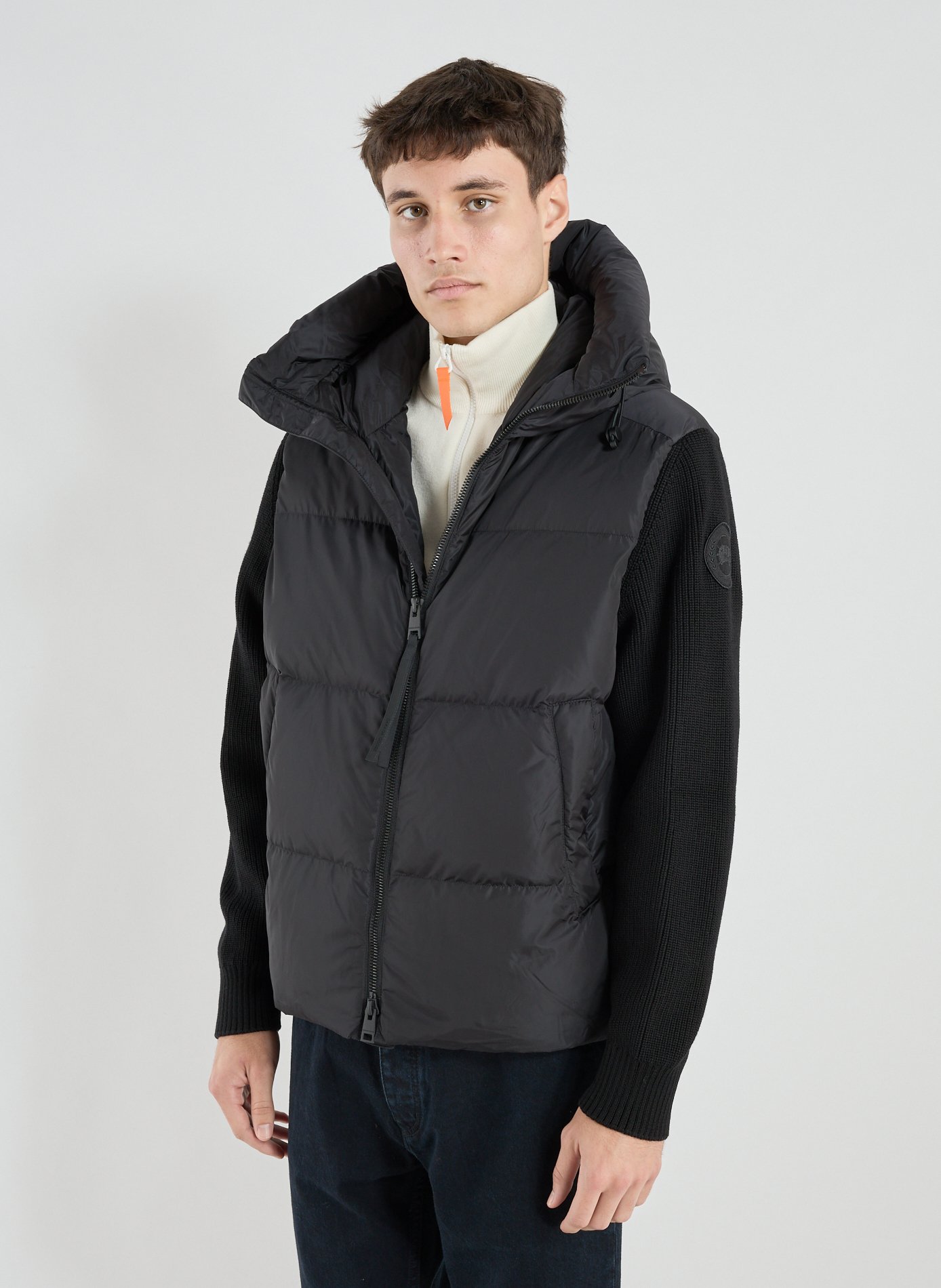 Sweat zippé à capuche CANADA GOOSE Noir