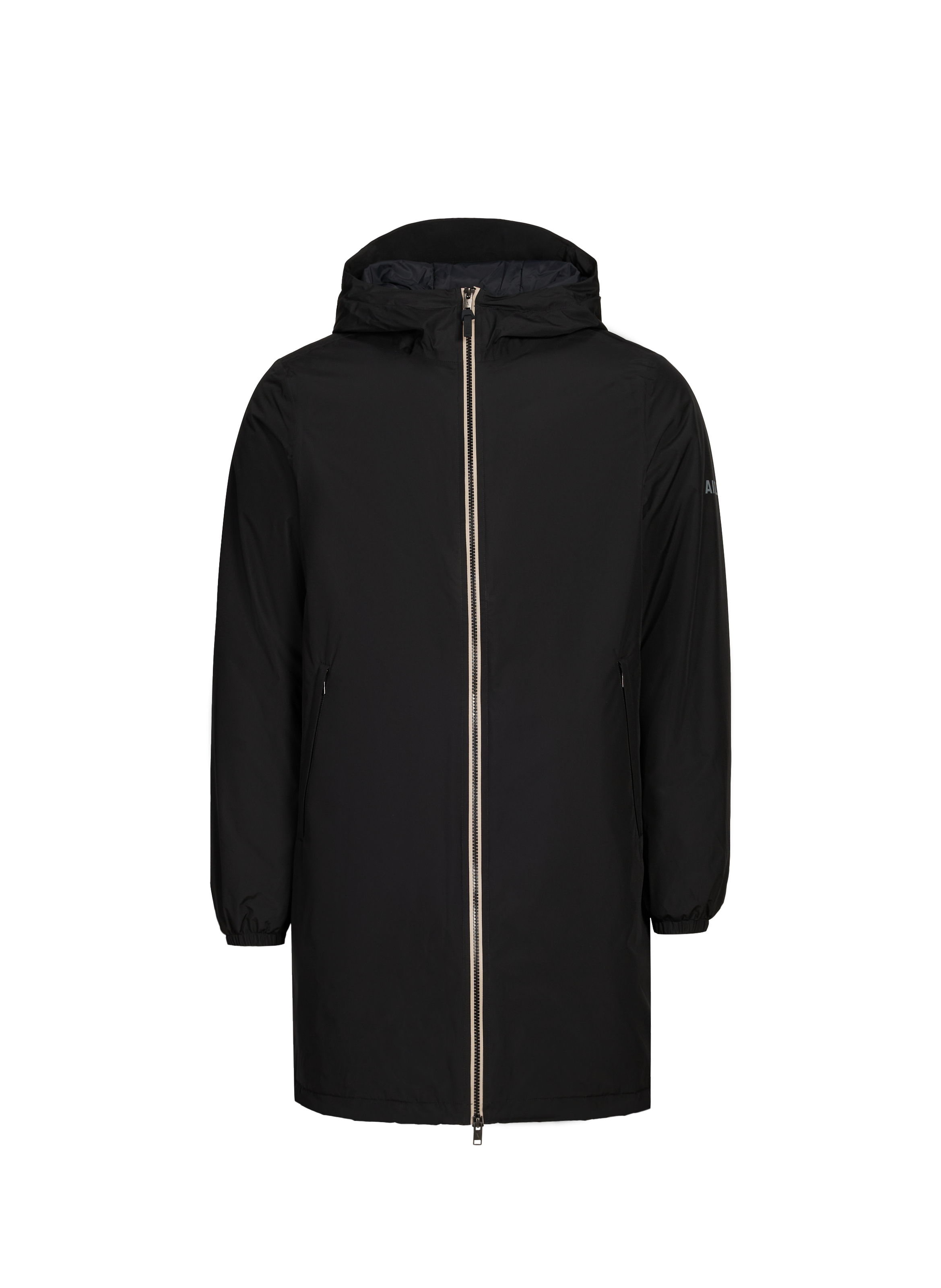 Mid-length jacket Black by AIGLE AIGLE Mid-length jacket Black