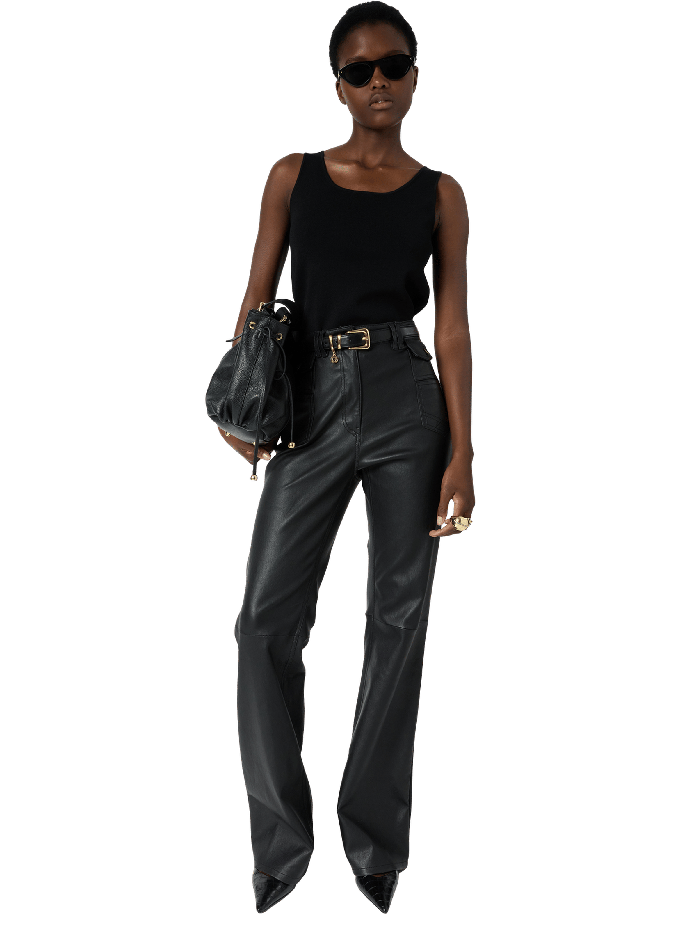 Top en microfibre - lucina GERARD DAREL Noir