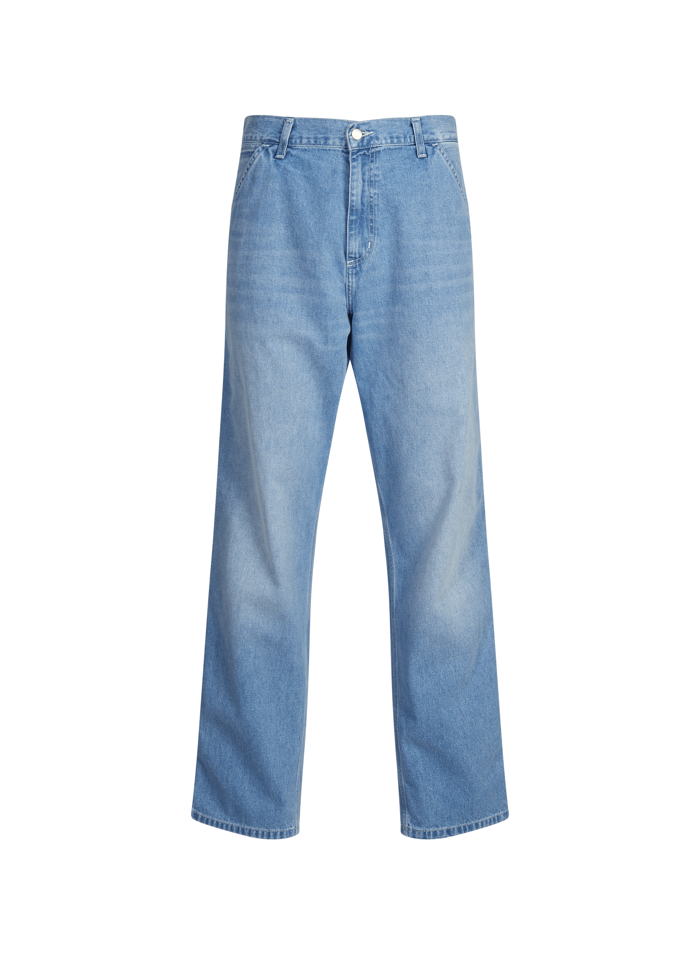 Jean large Simple en coton CARHARTT WIP Bleu