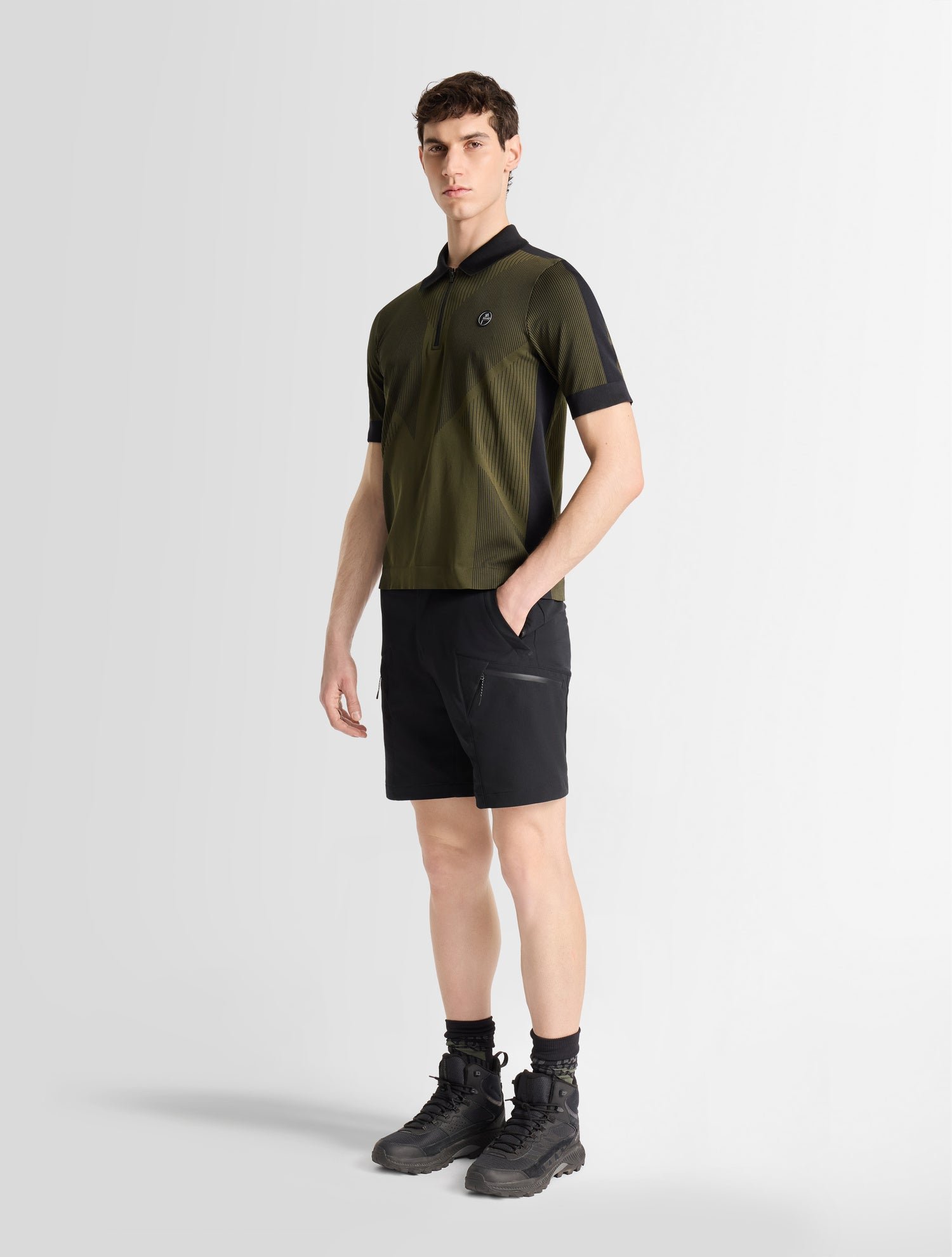 Short cresino coupe regular FUSALP Noir