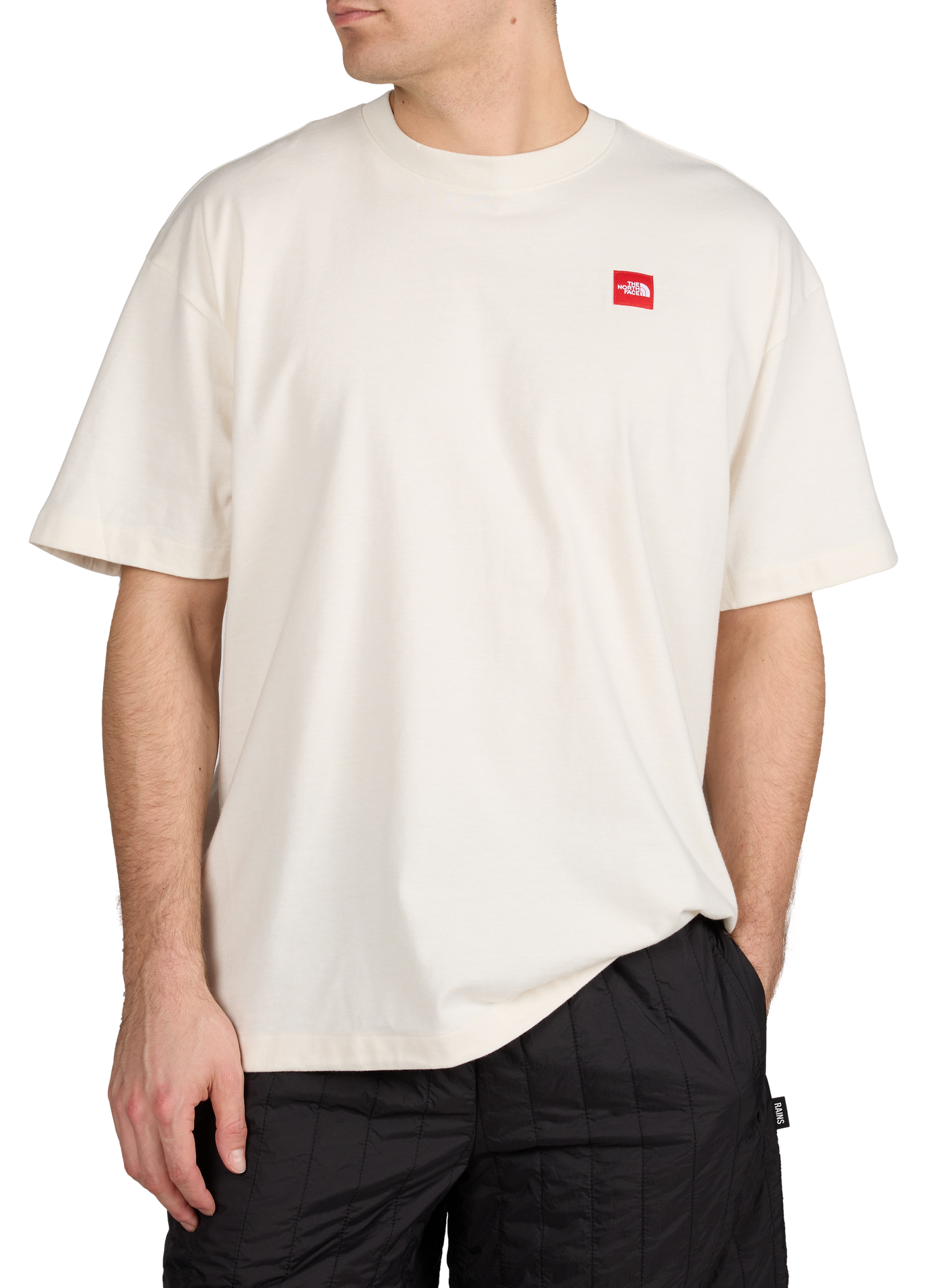 Cotton round-neck T-shirt THE NORTH FACE Beige