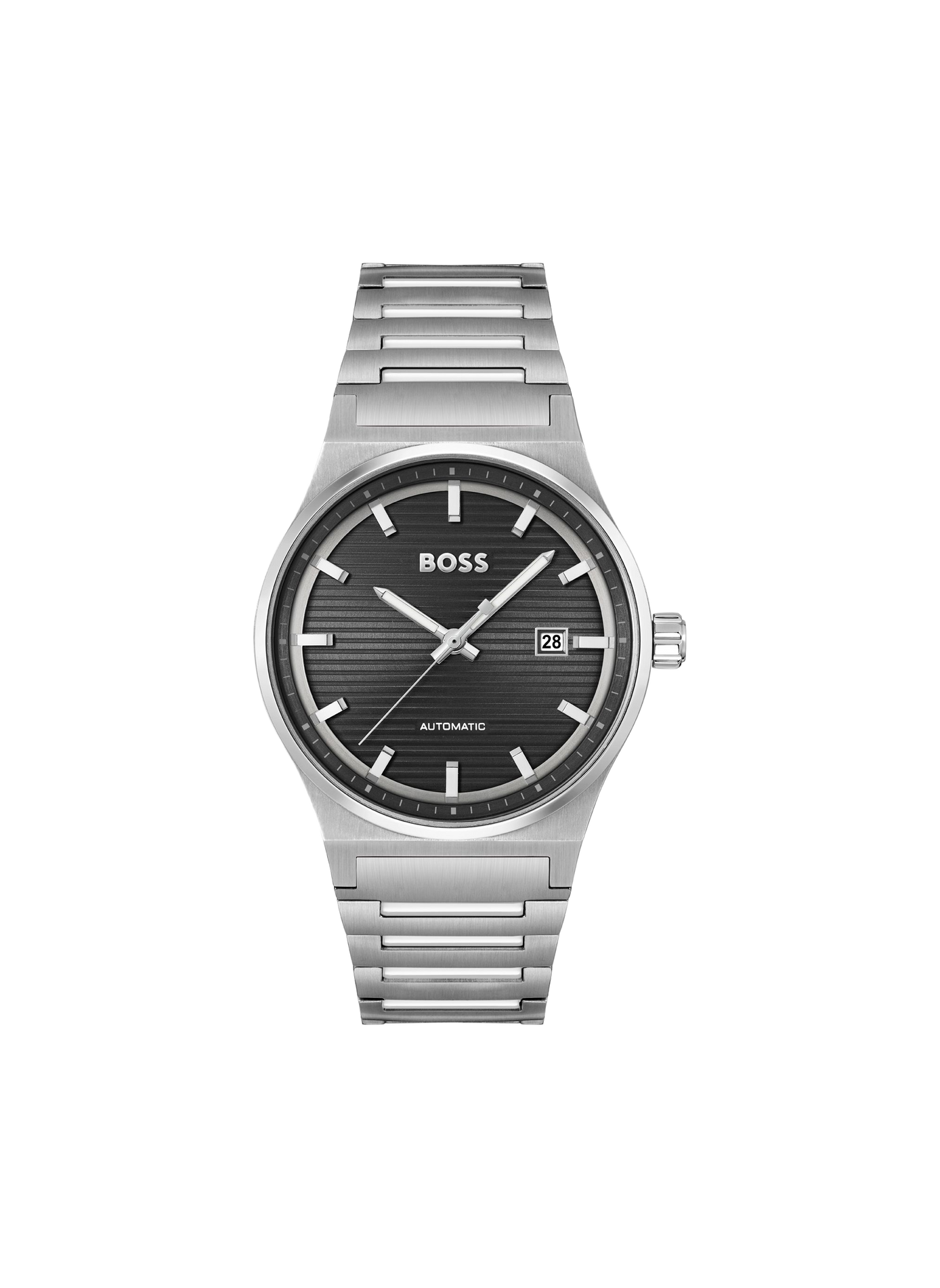 Automatische Uhr Candor Auto aus Edelstahl BOSS MONTRES Schwarz