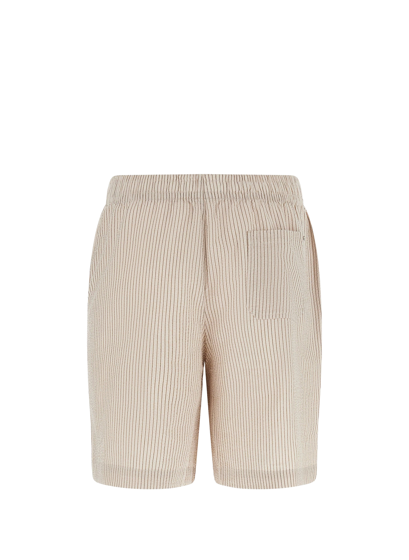 Striped cotton shorts GUESS Beige