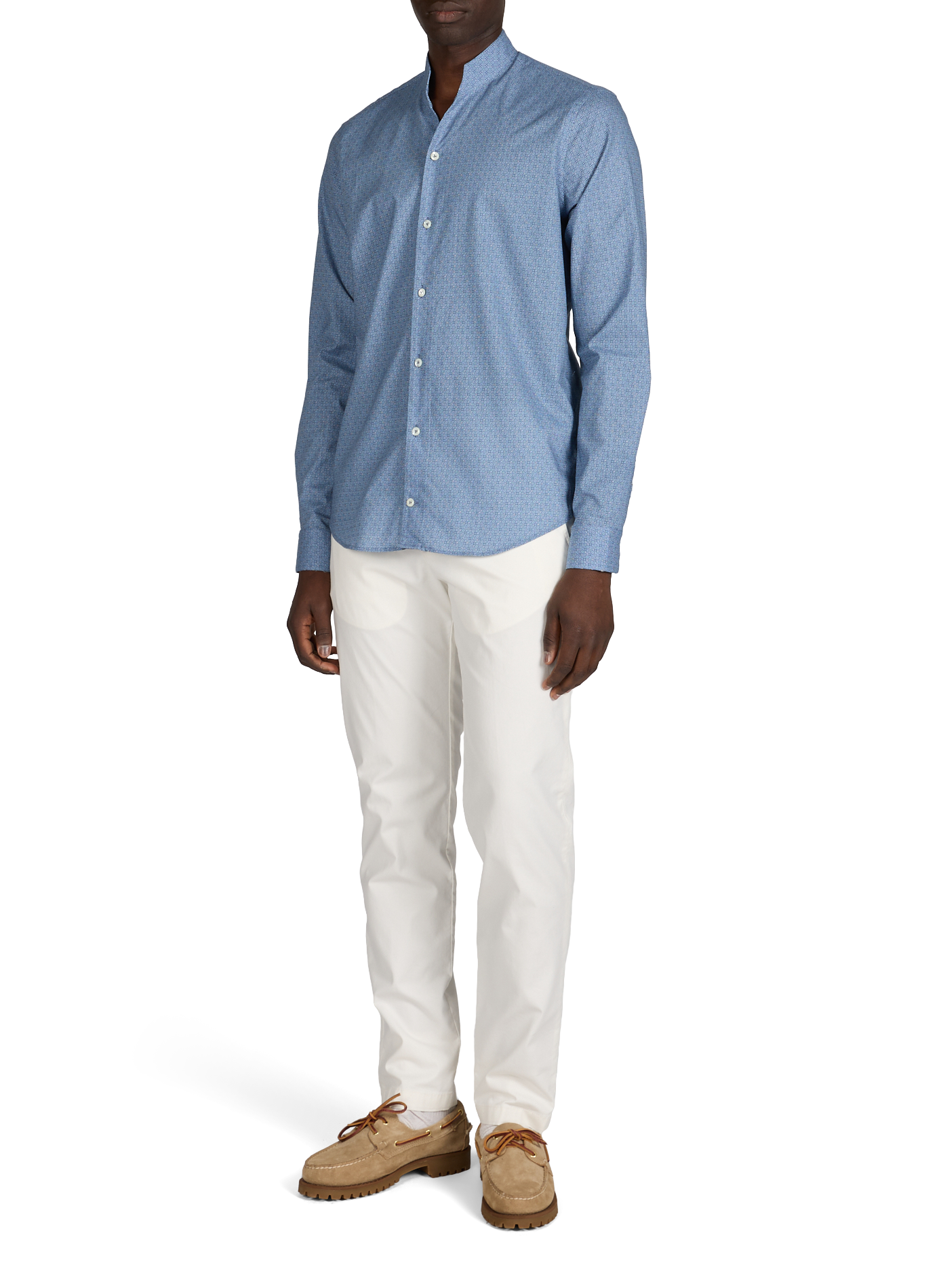 Pantalon slim en coton mélangé STRELLSON Beige