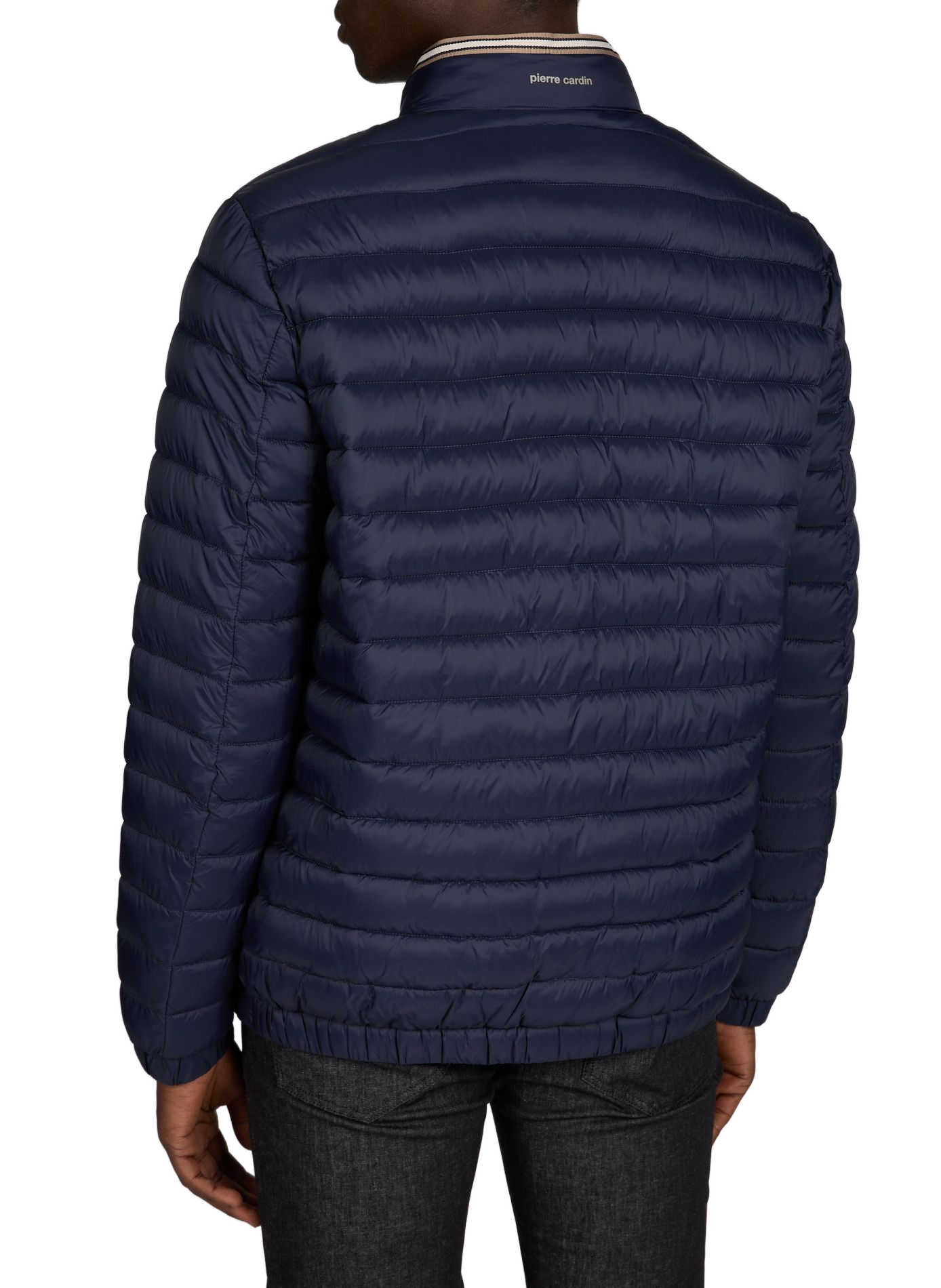 Piumino con collo a contrasto PIERRE CARDIN Blu