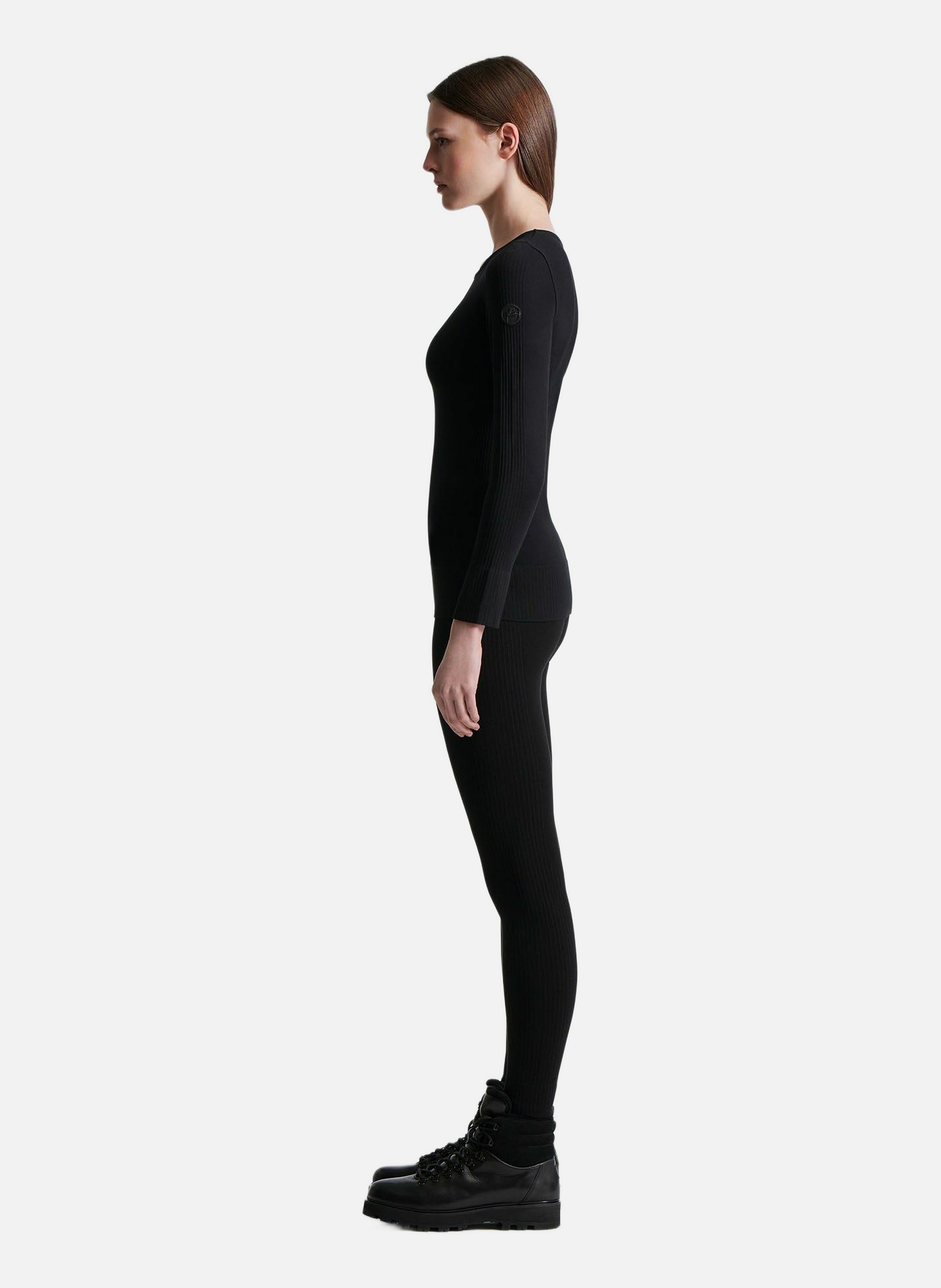 Sous pull troop col rond coupe regular | Noir FUSALP Femme