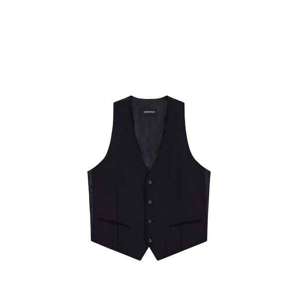 Gilet tailleur court uni Gilet tailleur court uni