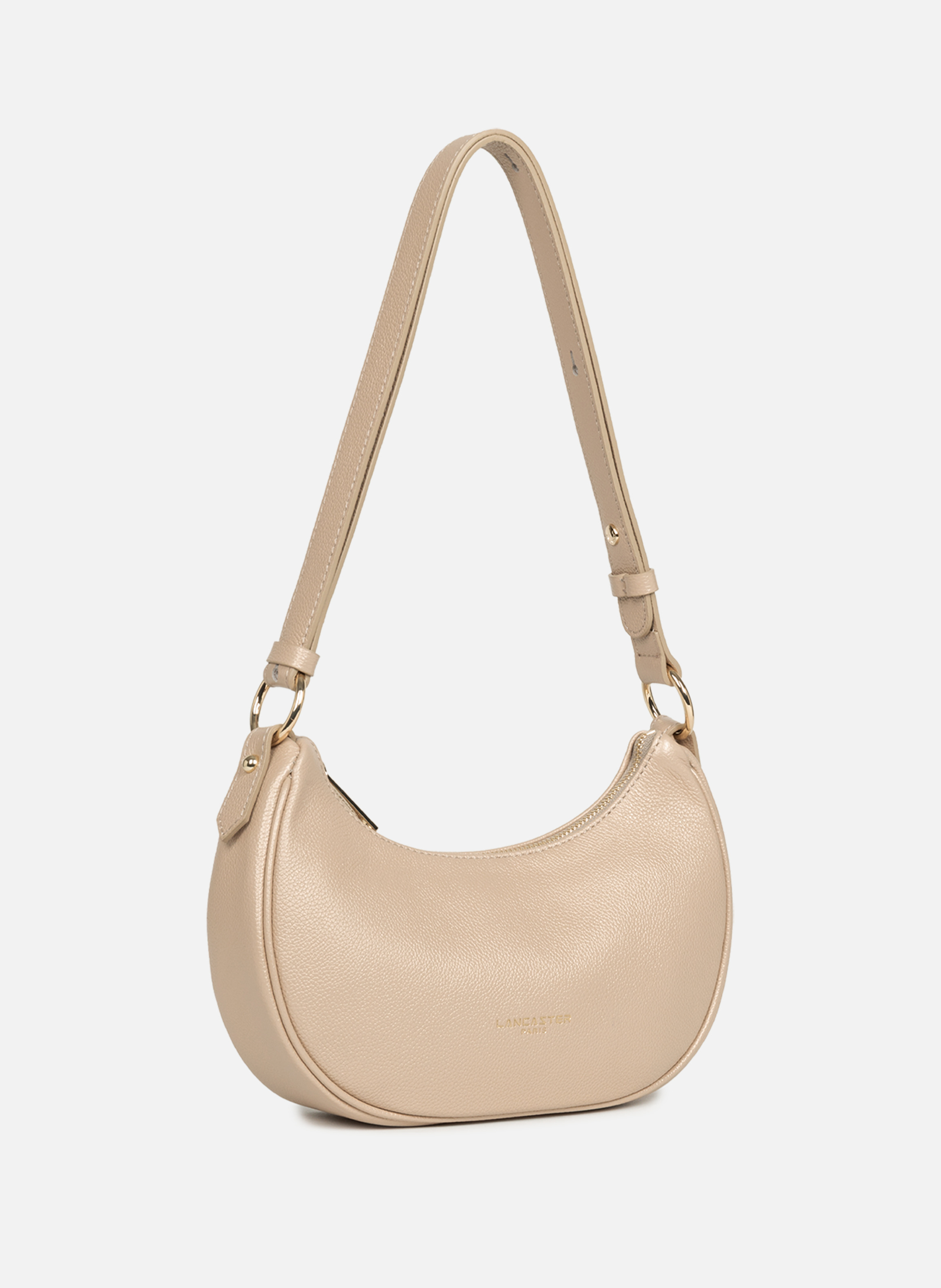 Petit sac besace - milano aria LANCASTER Doré