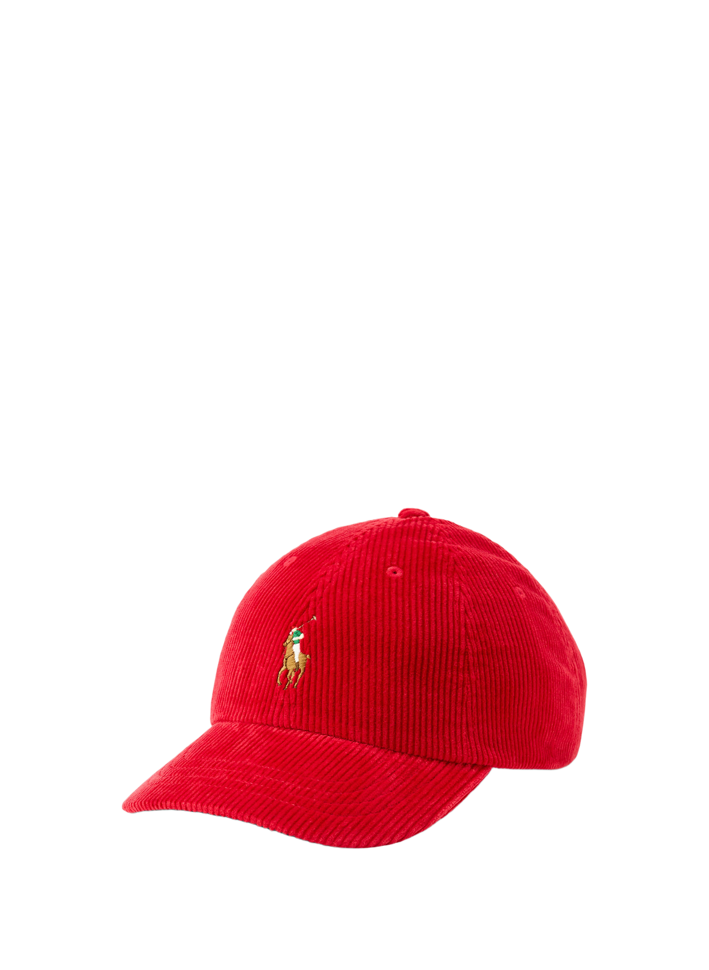 Casquette en velours côtelé  Ralph red