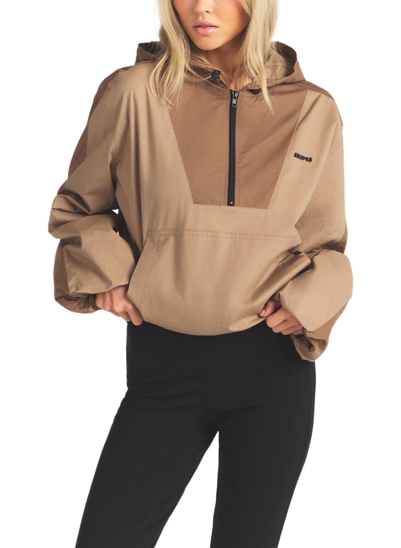Sweat court en coton mélangé SKIMS Beige