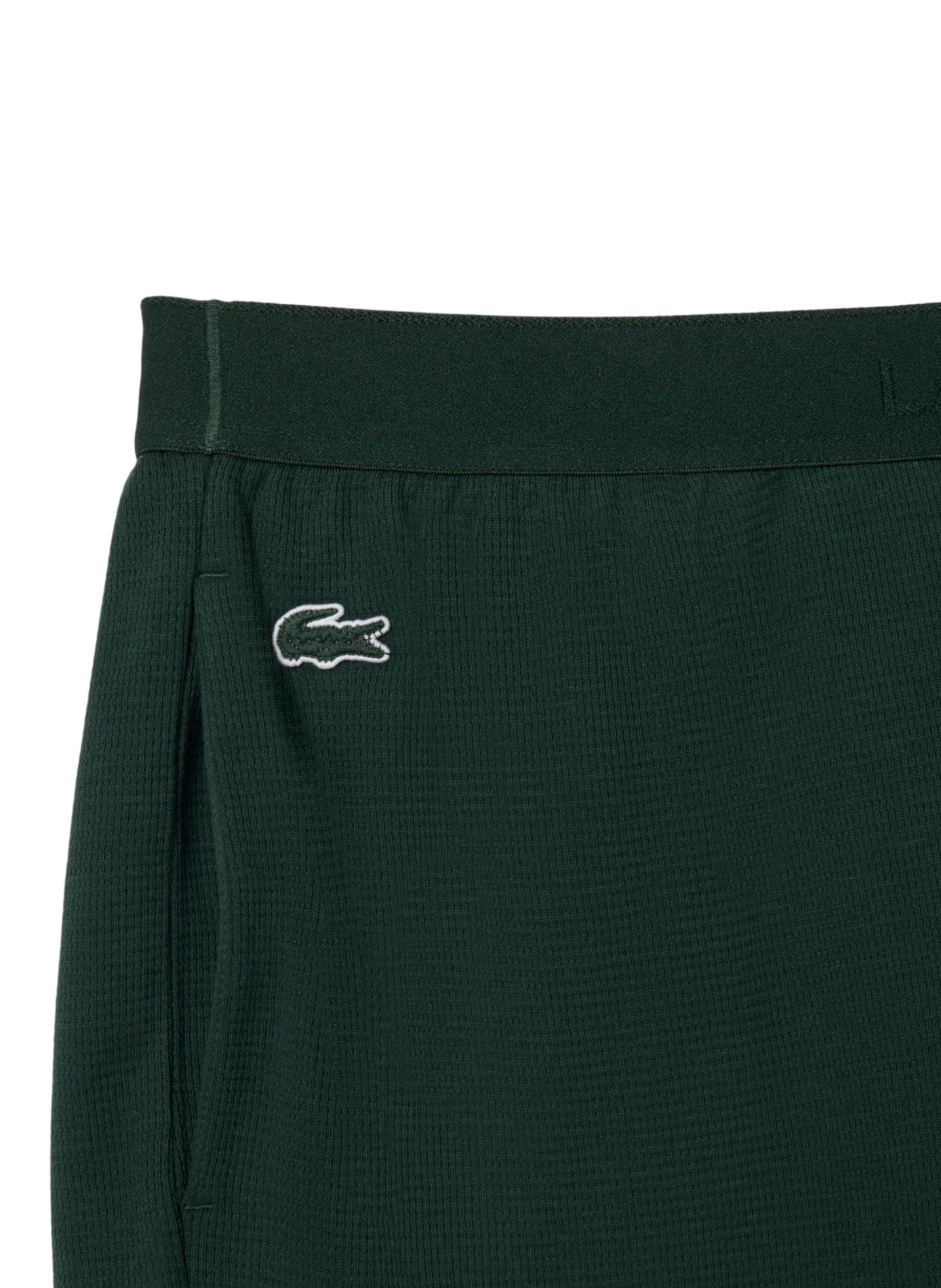 Rechte bermuda van katoen LACOSTE Groen