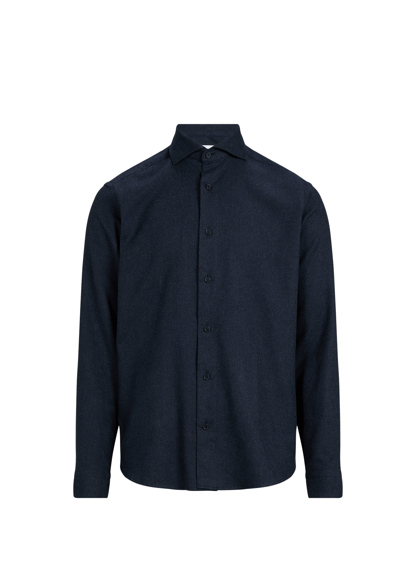 Chemise droite en coton ETON Bleu