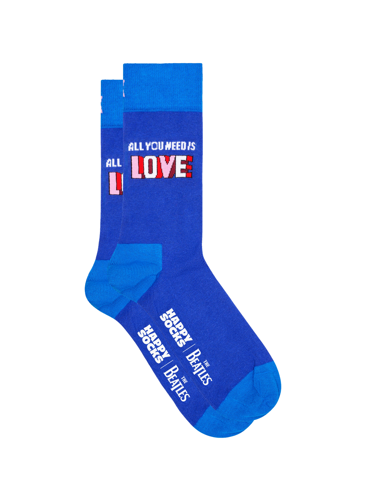 Chaussettes imprimées en coton mélangé HAPPY SOCKS Bleu