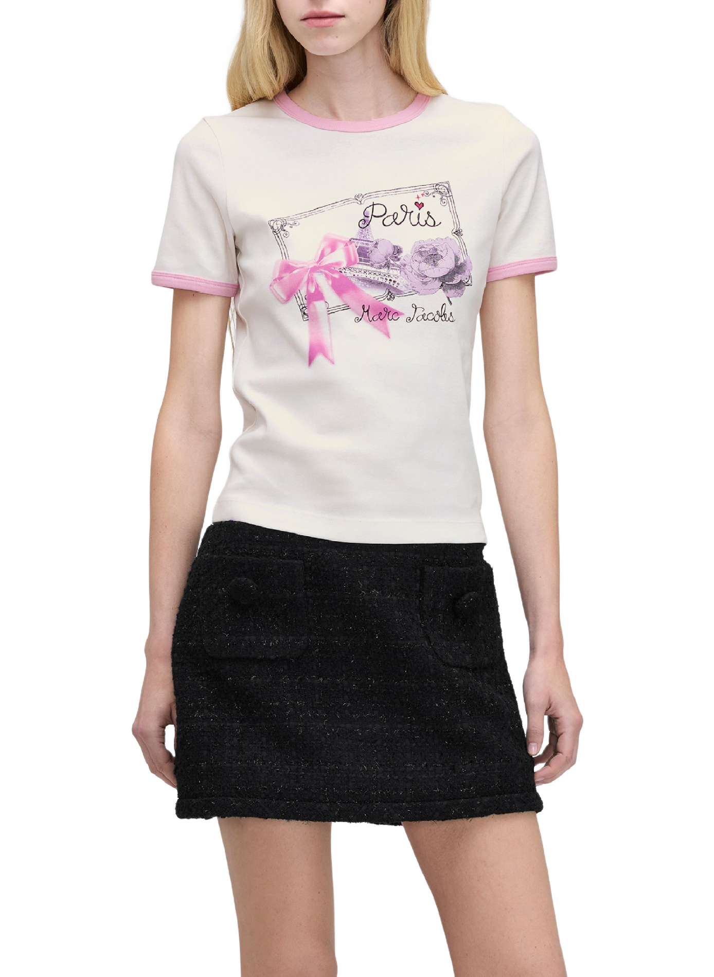 T-shirt The City Paris en coton MARC JACOBS Multicolore
