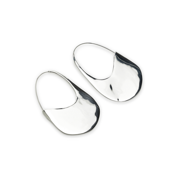Ariana Boussard-reifel Fede Silver Earrings In Metallic