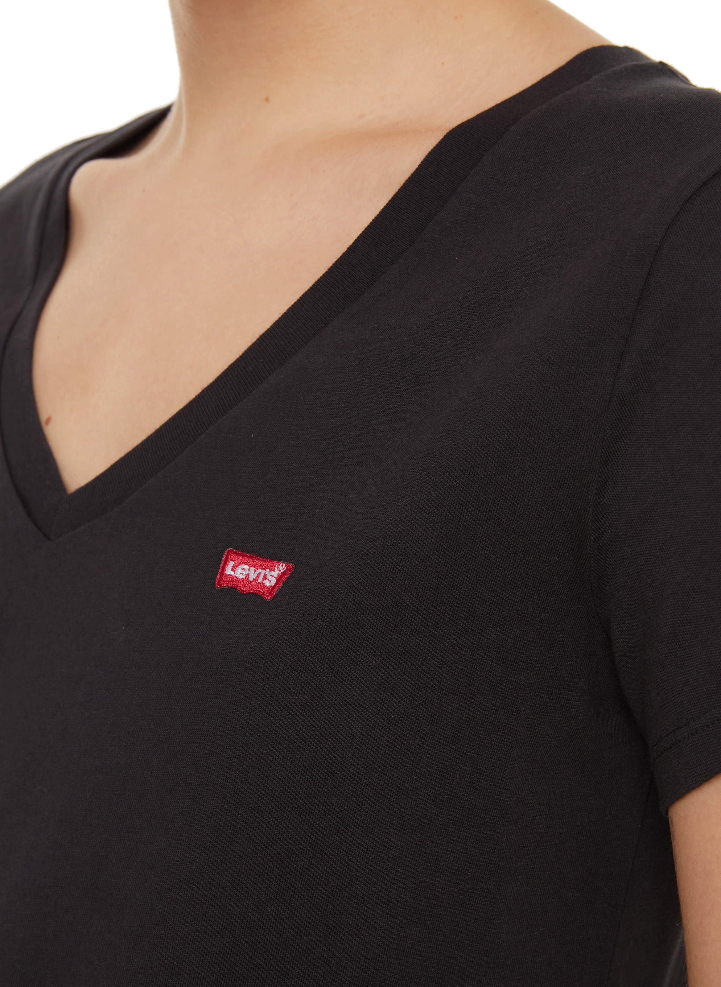 T-shirt en jersey de coton Noir